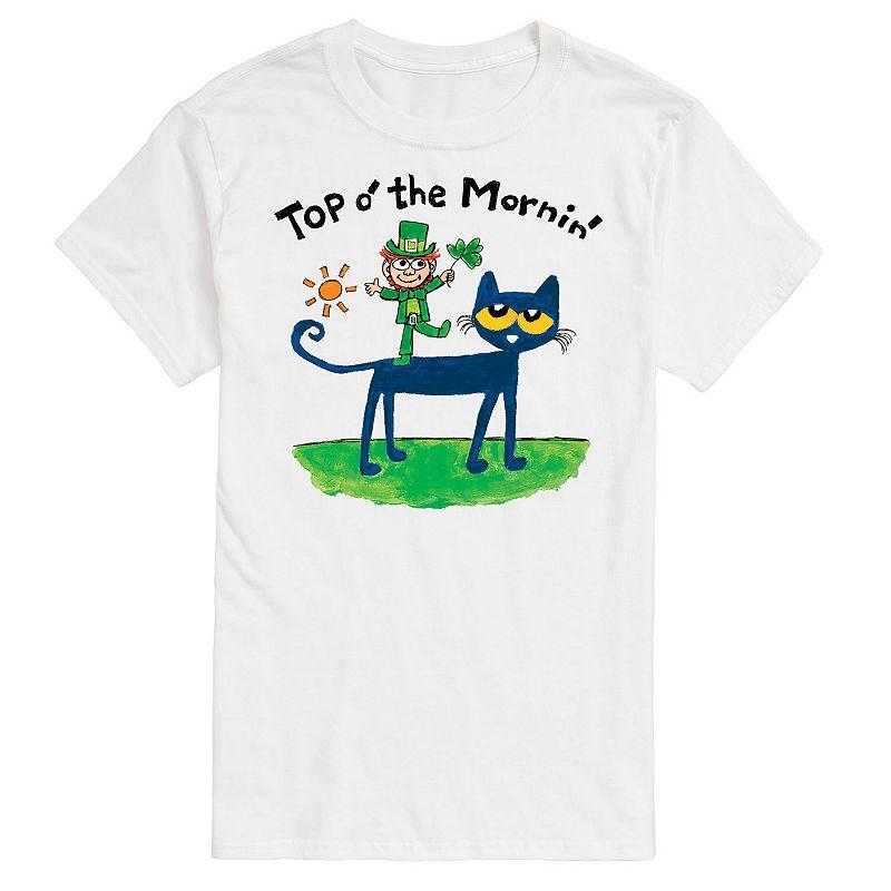 Men's Pete The Cat Mornin' Leprechaun Tee,  Product Image