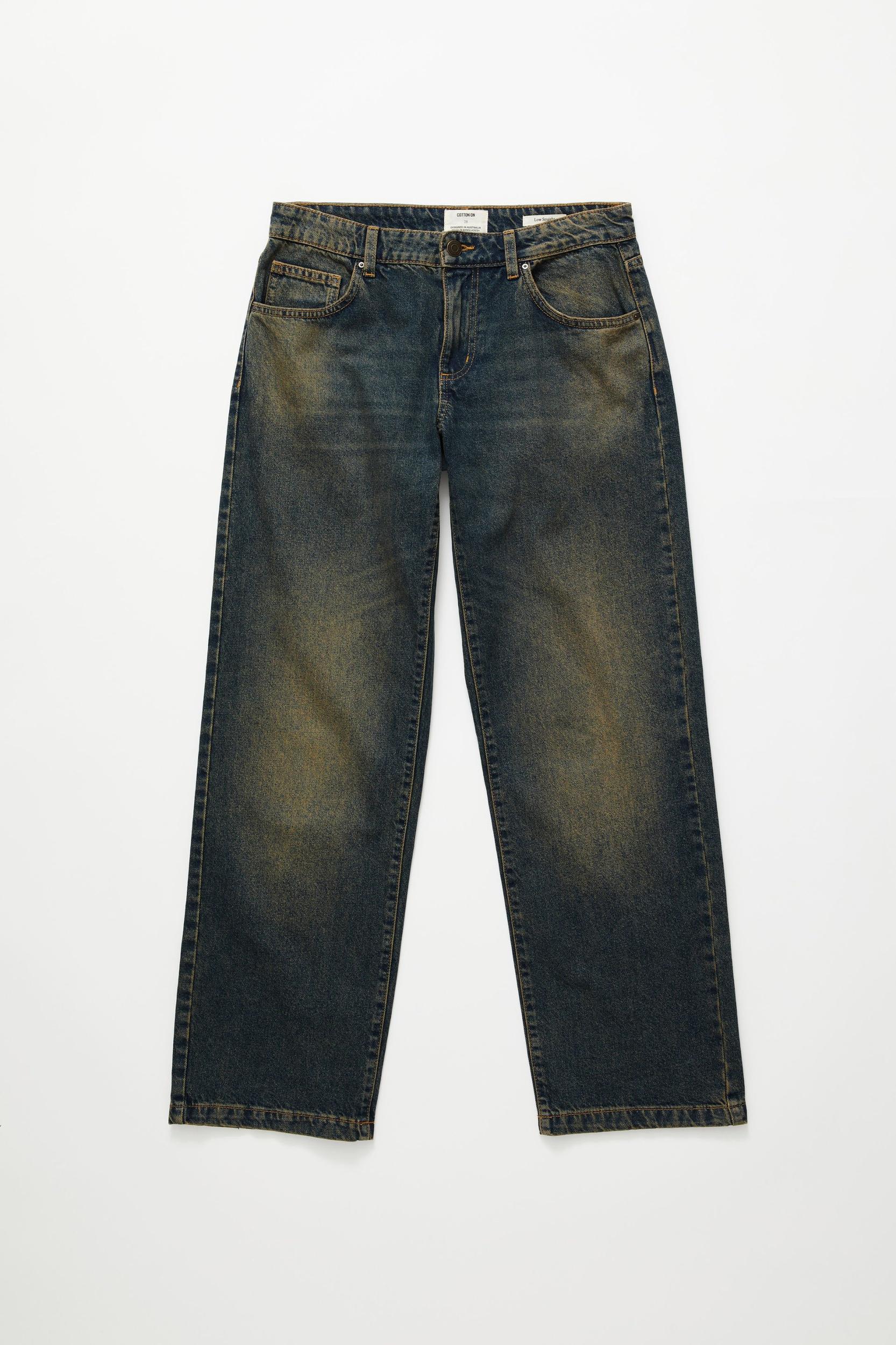 Low Rise Straight Jean Product Image