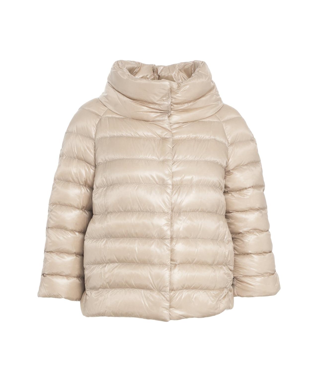 Three-quarter sleeve down jacket Product Image