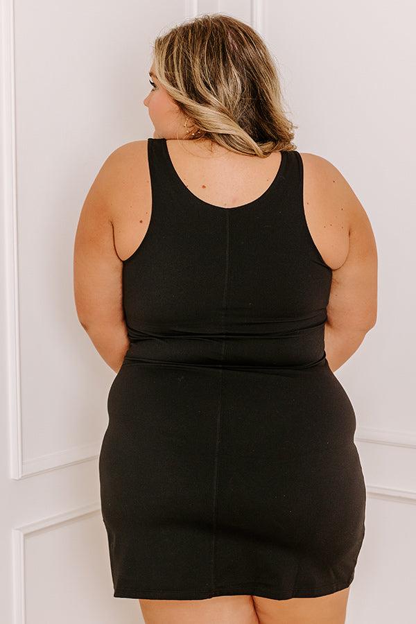Back At It Again Athletic Dress Curves Product Image