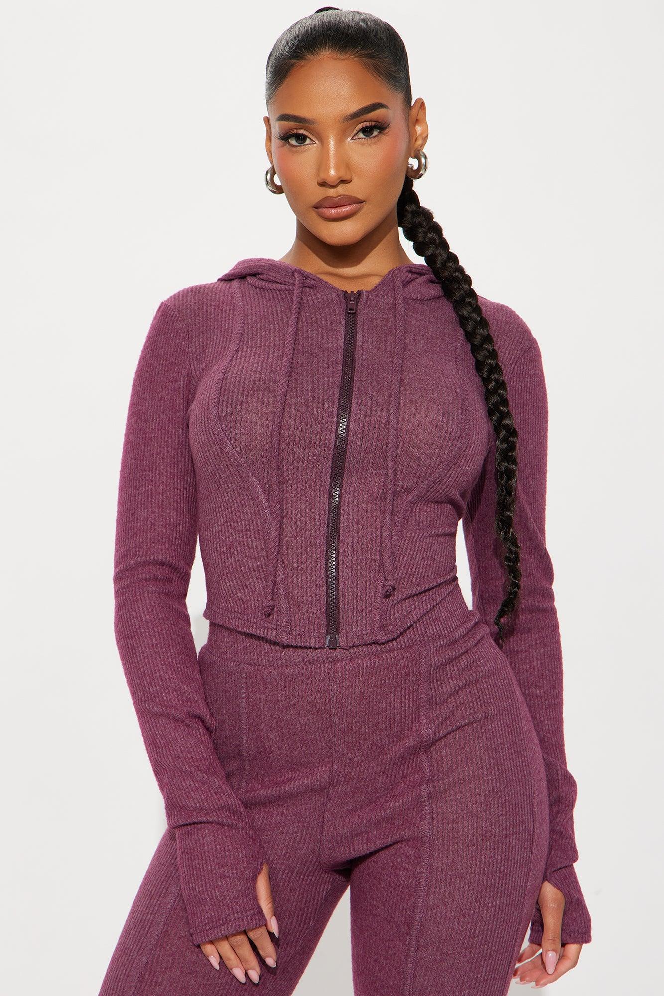 Myreina Pant Set - Plum Product Image