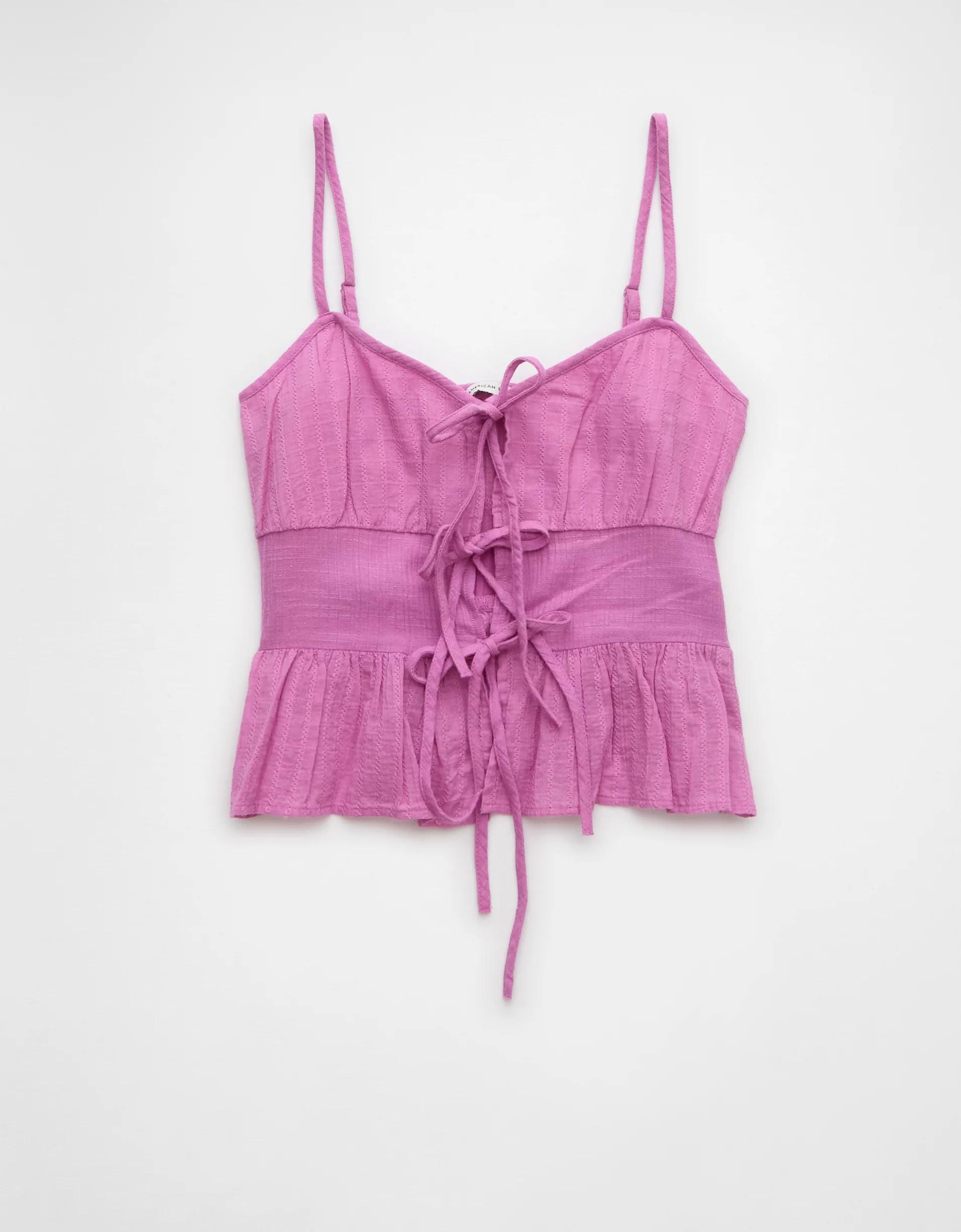 AE Tie Front Cami Product Image