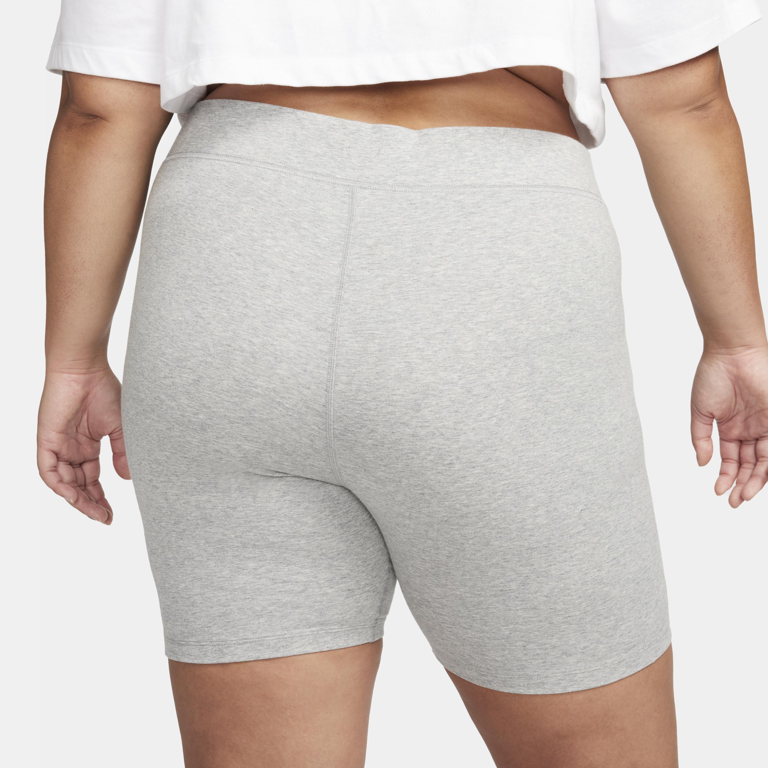 Women's Nike Sportswear Classic High-Waisted 8" Biker Shorts (Plus Size) Product Image