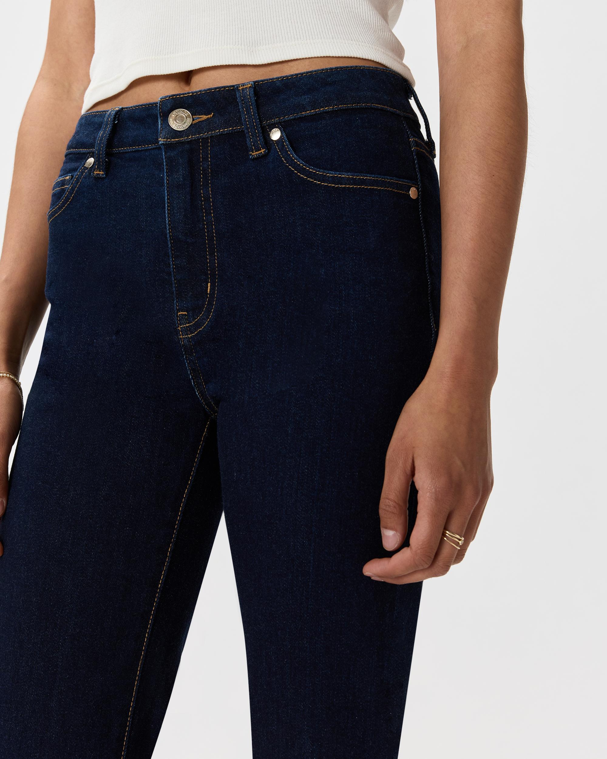 Quince | Women's Bella Stretch Straight Jeans Organic Cotton Product Image