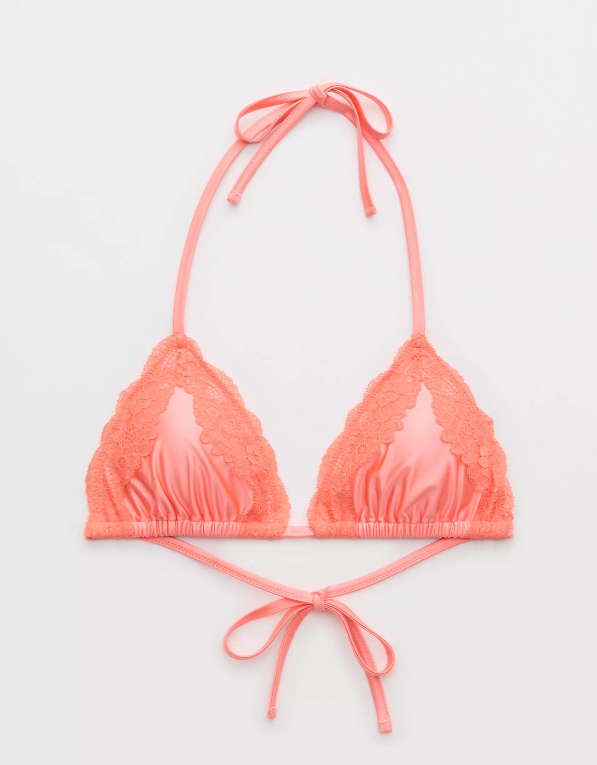 Aerie The Sun-Lover Shine Lace Bikini Top Product Image