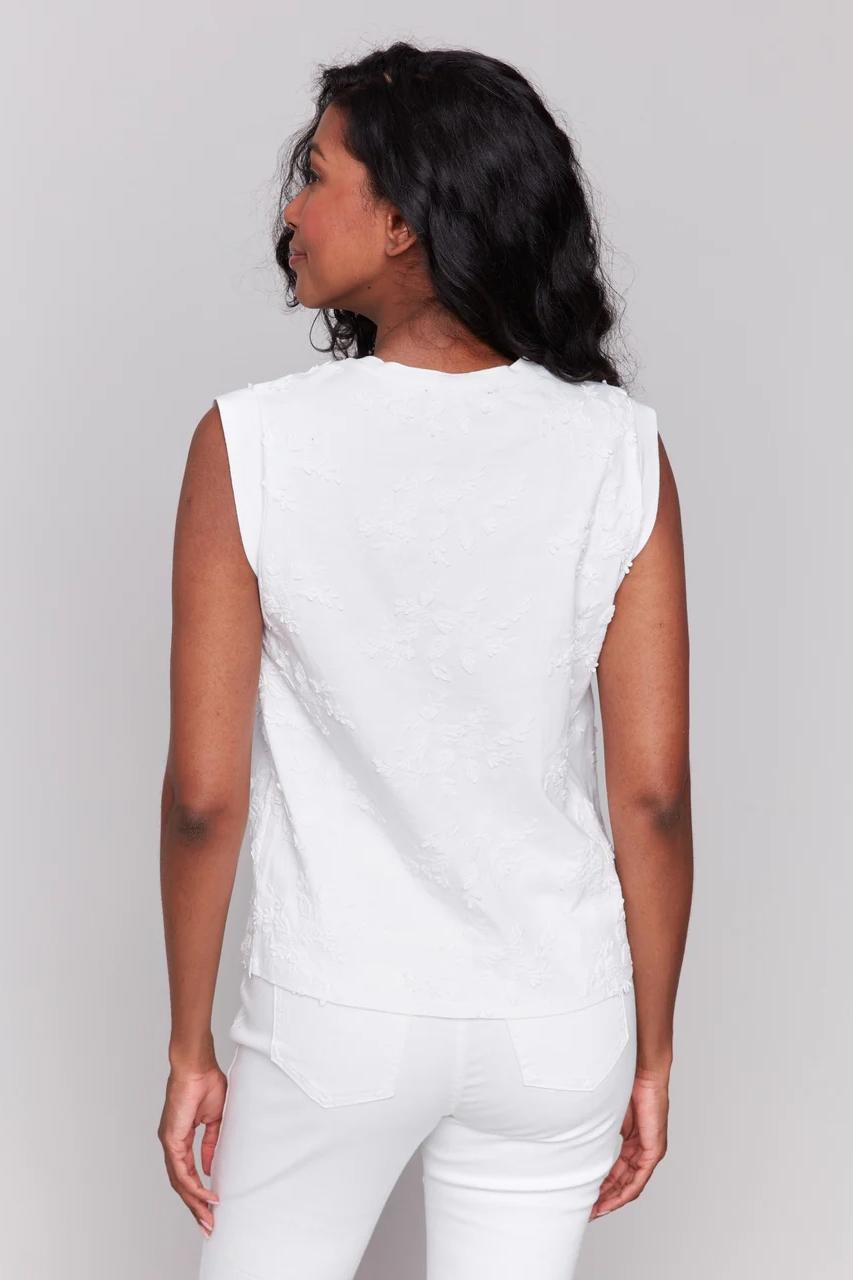 Floral Embroidered Top Product Image