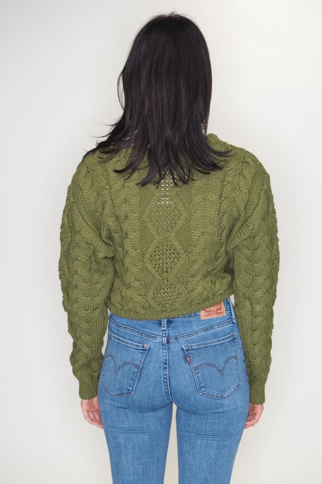 Cable Knit Sweater Product Image