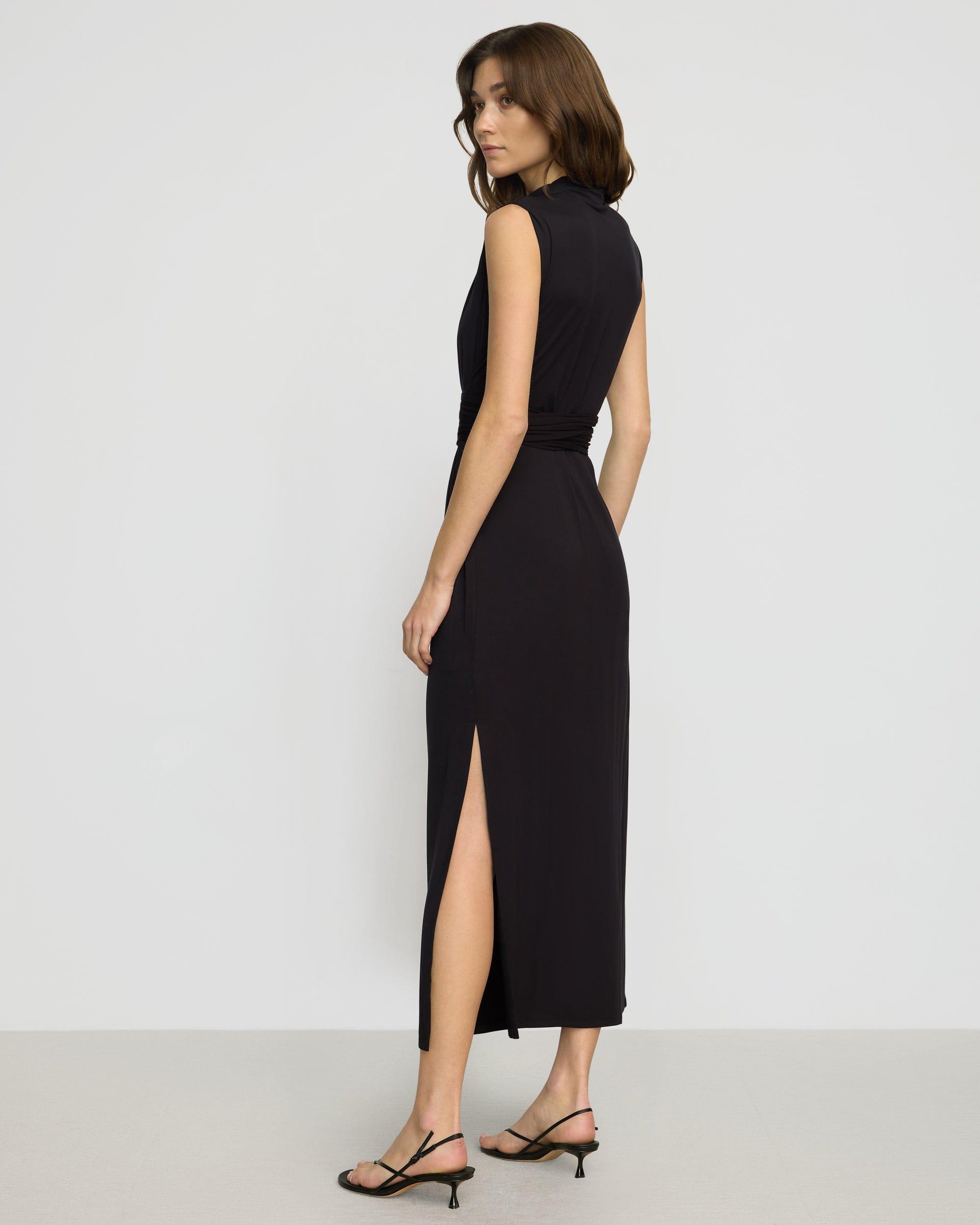Eden Sleeveless Tie-Front Dress Product Image