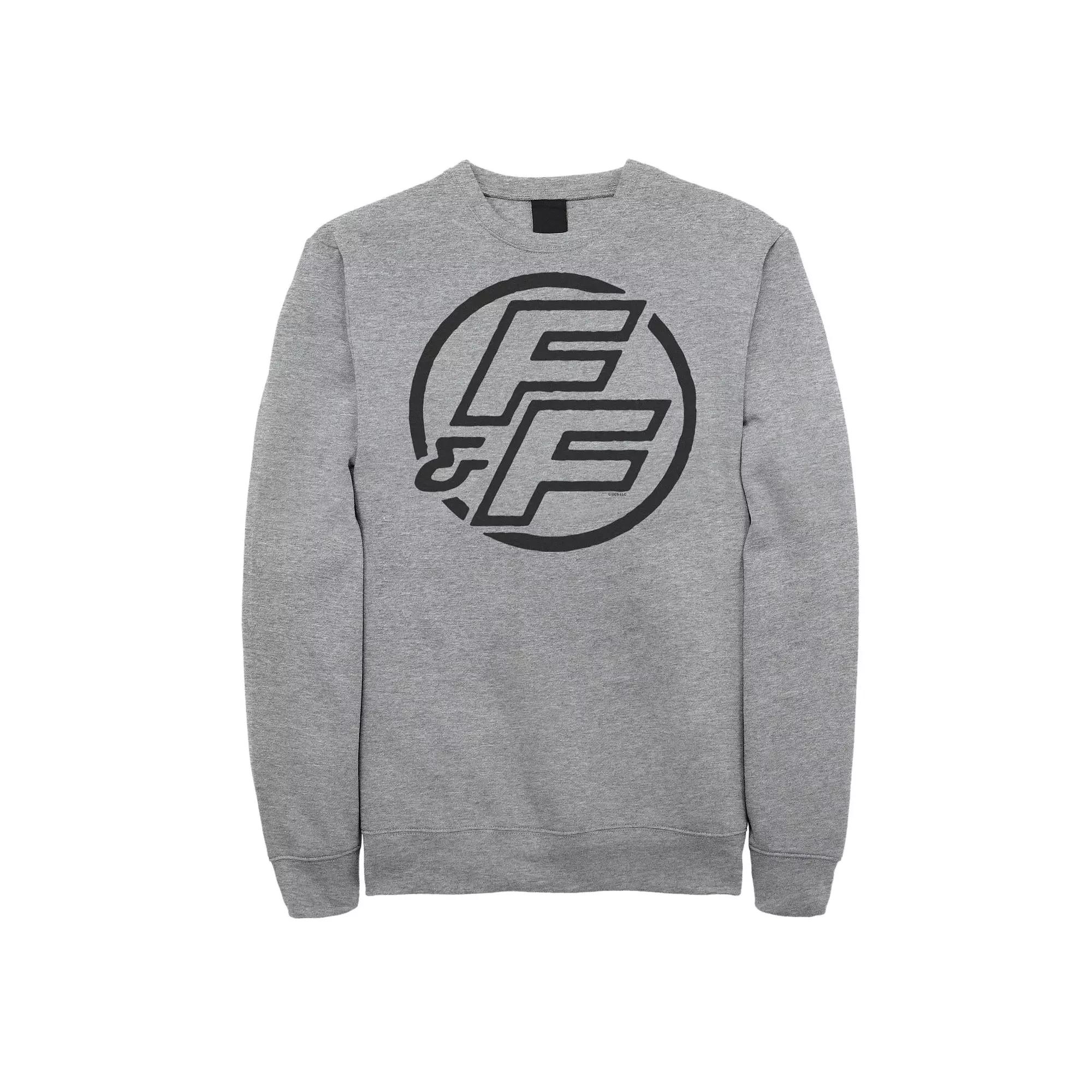 Big & Tall Fast & Furious Bold Line Hollow Logo Fleece Sweatshirt, Men's,  Product Image