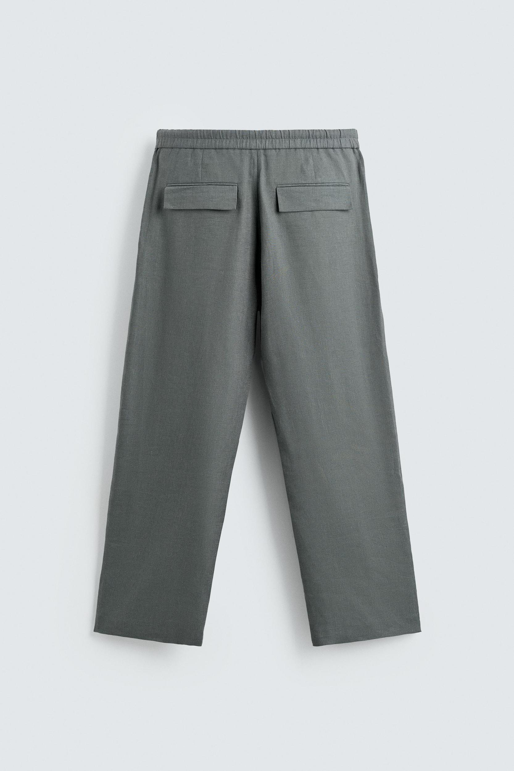 100% LINEN SUIT PANTS Product Image