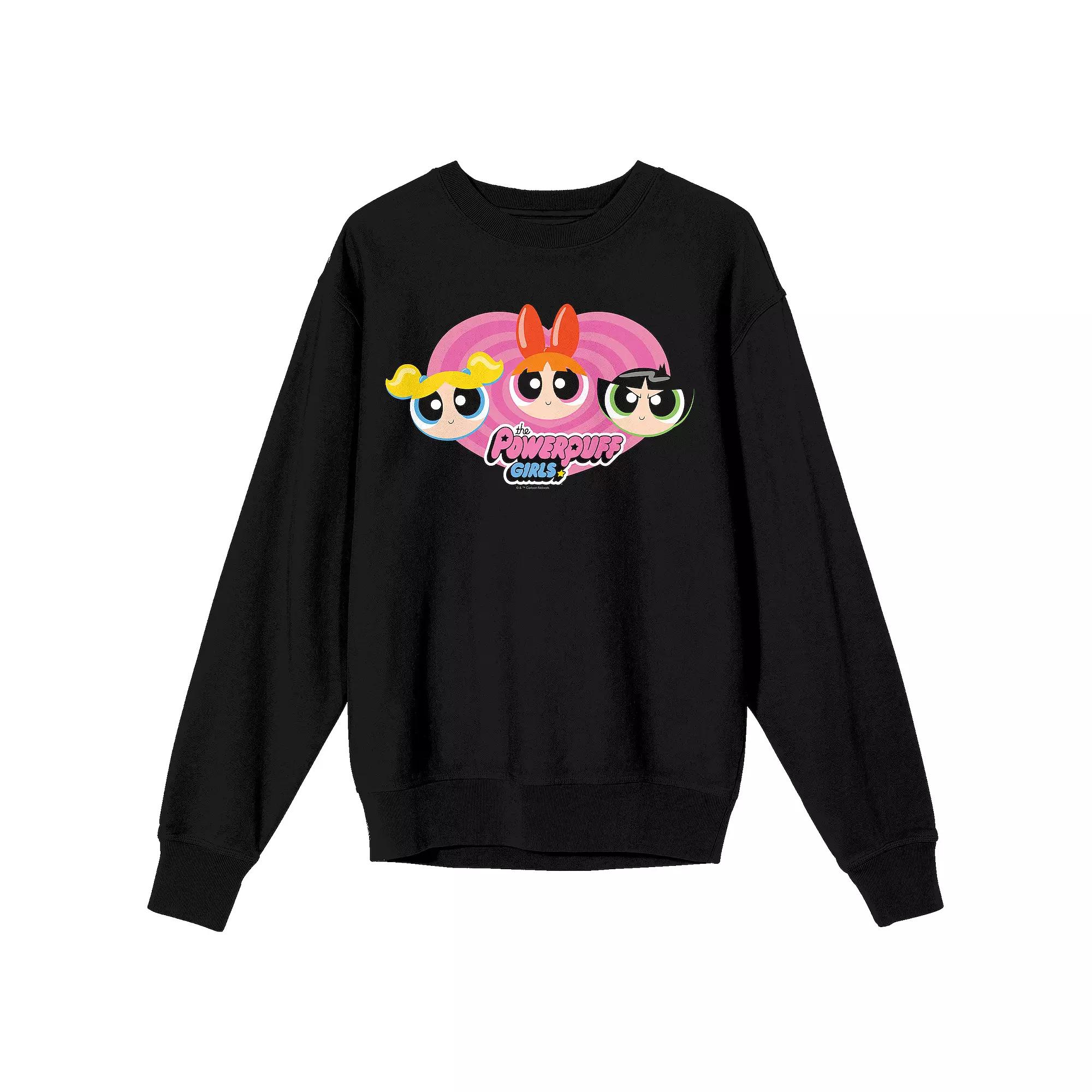 Juniors' Powerpull Girls Pink Heart Long Sleeve Graphic Tee, Women's, Size: XXL, Black Product Image