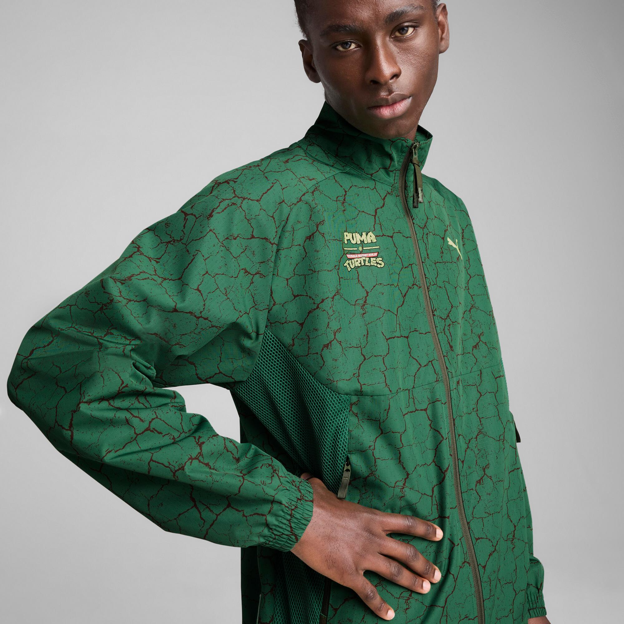 Puma Men's X Tmnt tech Relaxed Track Jacket - 630102-01 Male Product Image