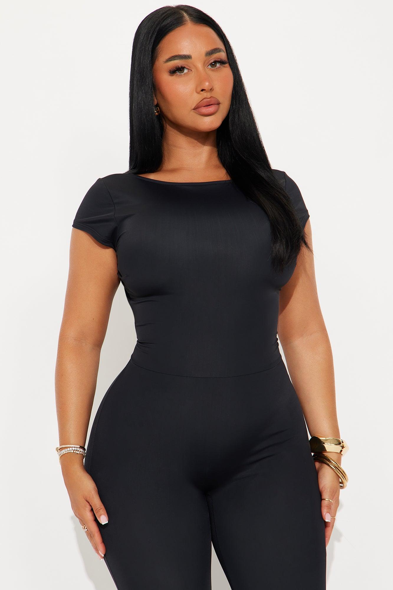 Power Play Toe Ring Jumpsuit - Black Female Product Image