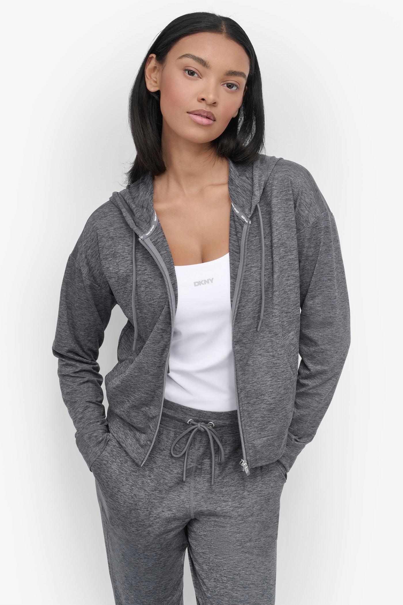 CROPPED SPACE-DYED HOODIE Product Image