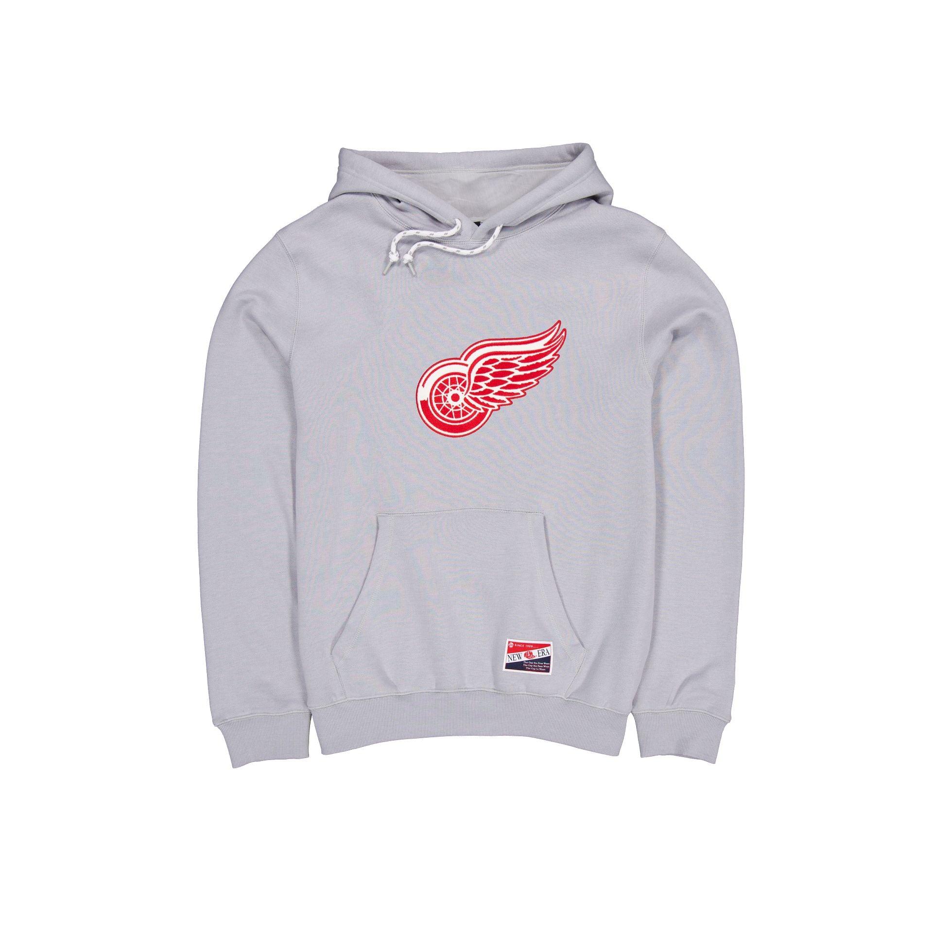 Chicago Blackhawks Throwback Gray Hoodie Male Product Image