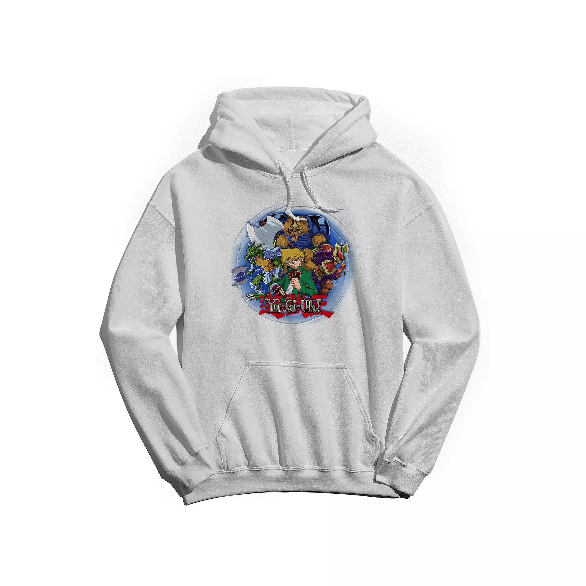 Men's Yu-Gi-Oh Characters Circle Graphic Hoodie,  Product Image
