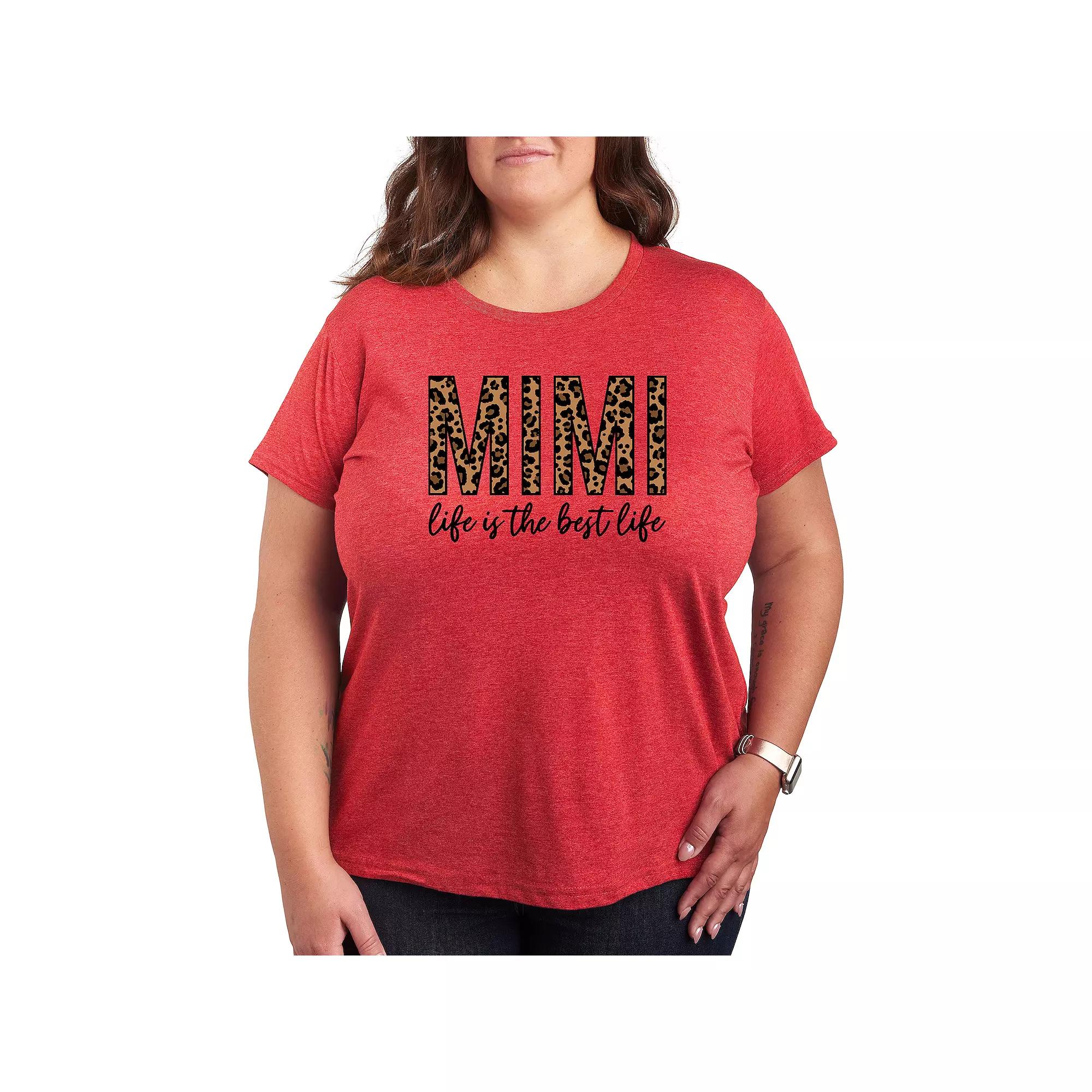 Plus Mimi Life Is The Best Life Graphic Tee, Women's,  Product Image