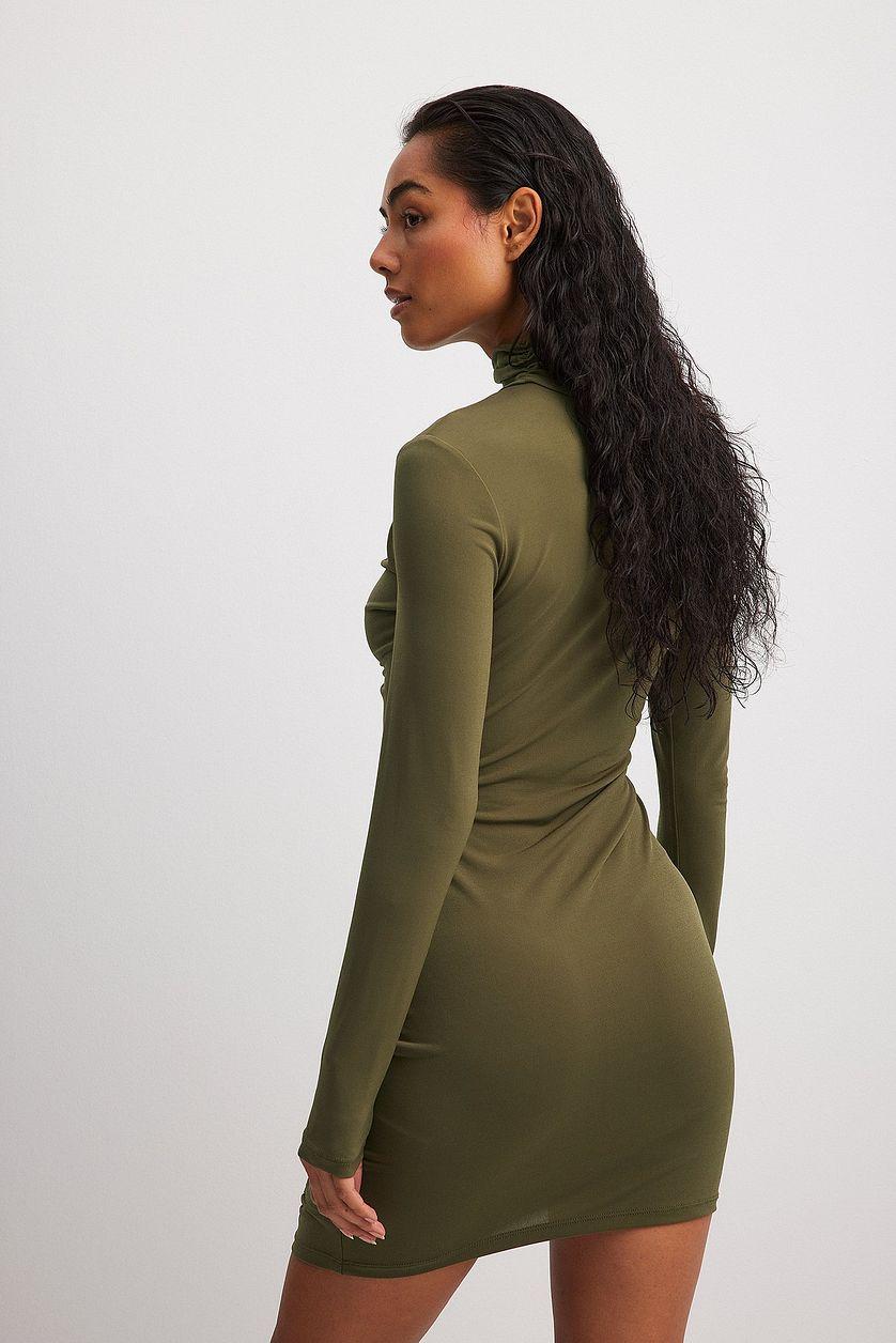 Collar Mini Dress Product Image