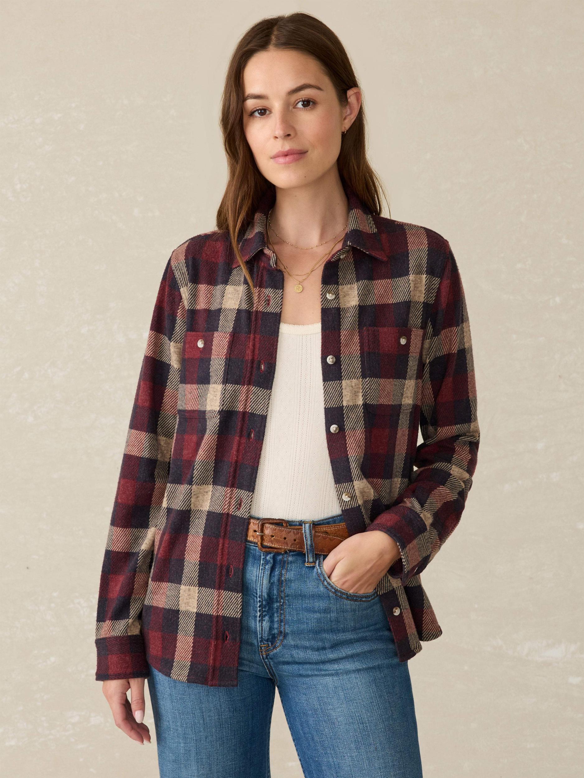 Legend™ Sweater Shirt - Burchfield Plaid Female Product Image