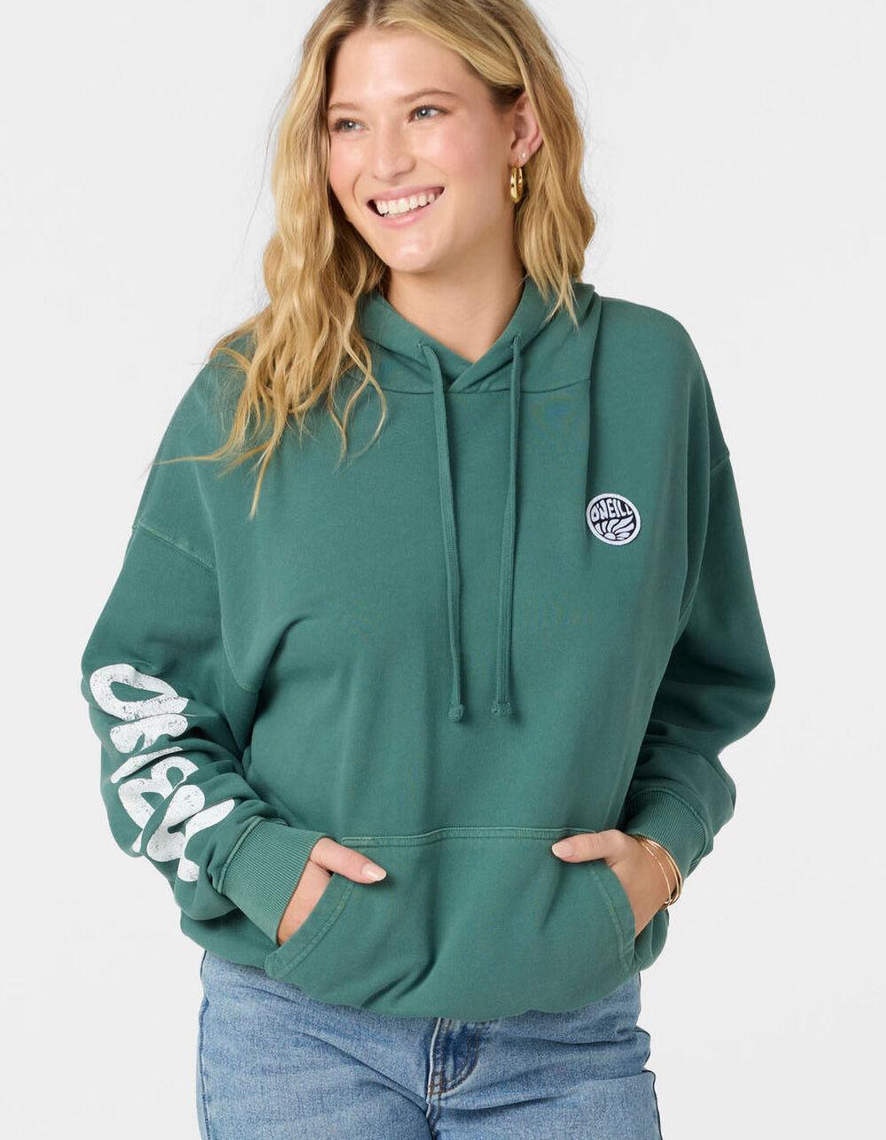 O'NEILL Drift Womens Hoodie - TEAL GREEN Product Image
