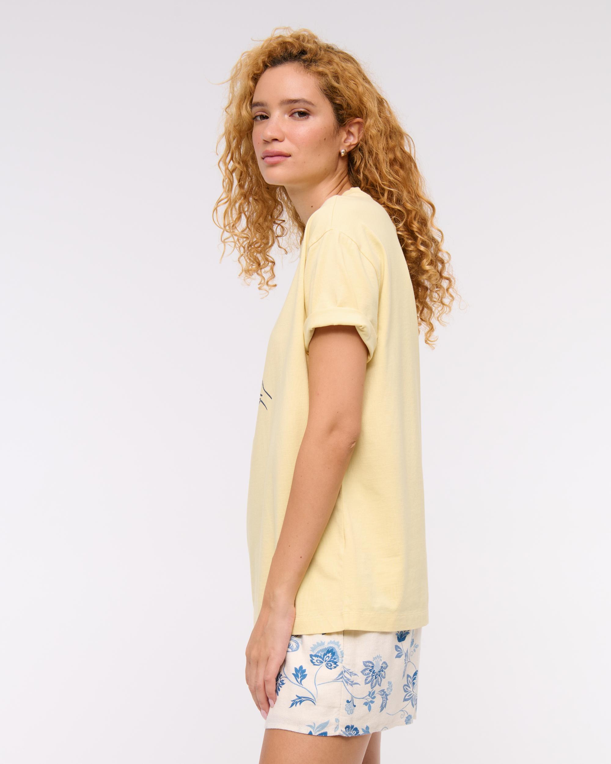 Oversized Cin Cin Graphic Tee Product Image