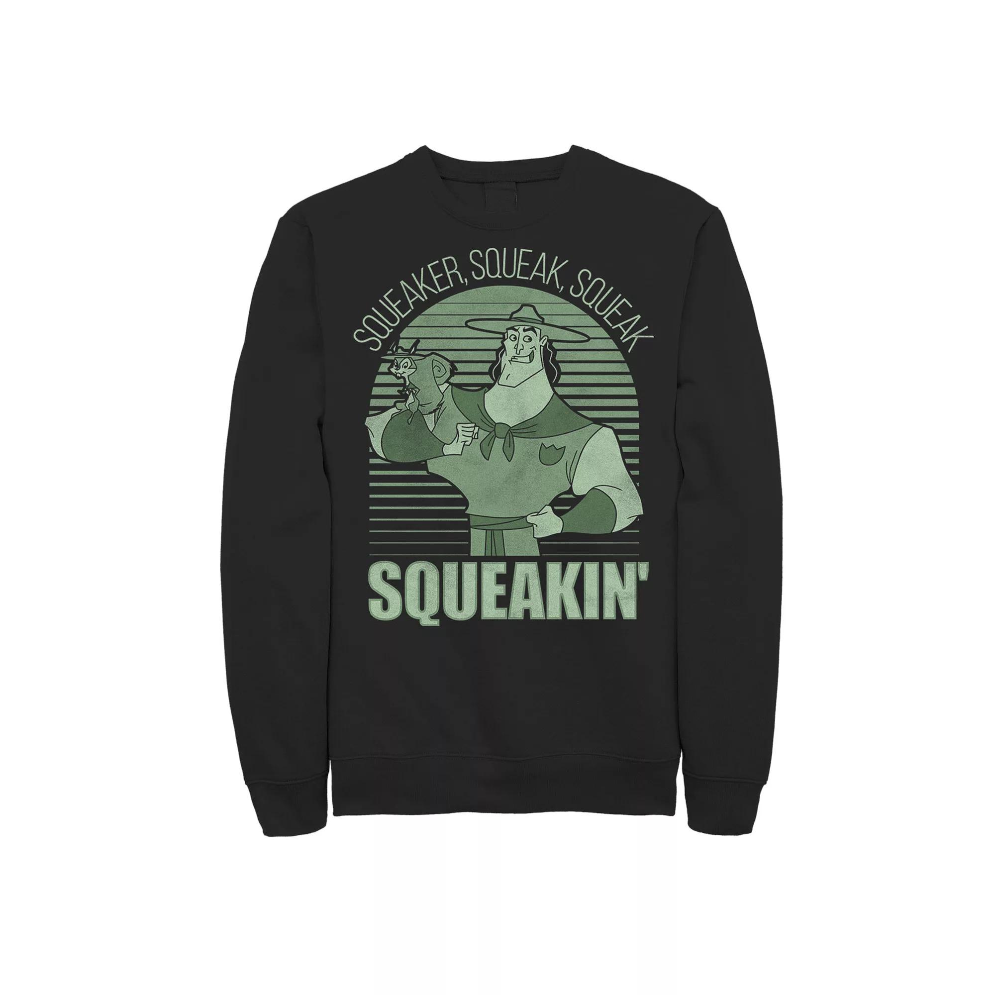 Big & Tall Super Mario Gameboy Line Art Portrait Graphic Fleece Pullover, Men's,  Product Image