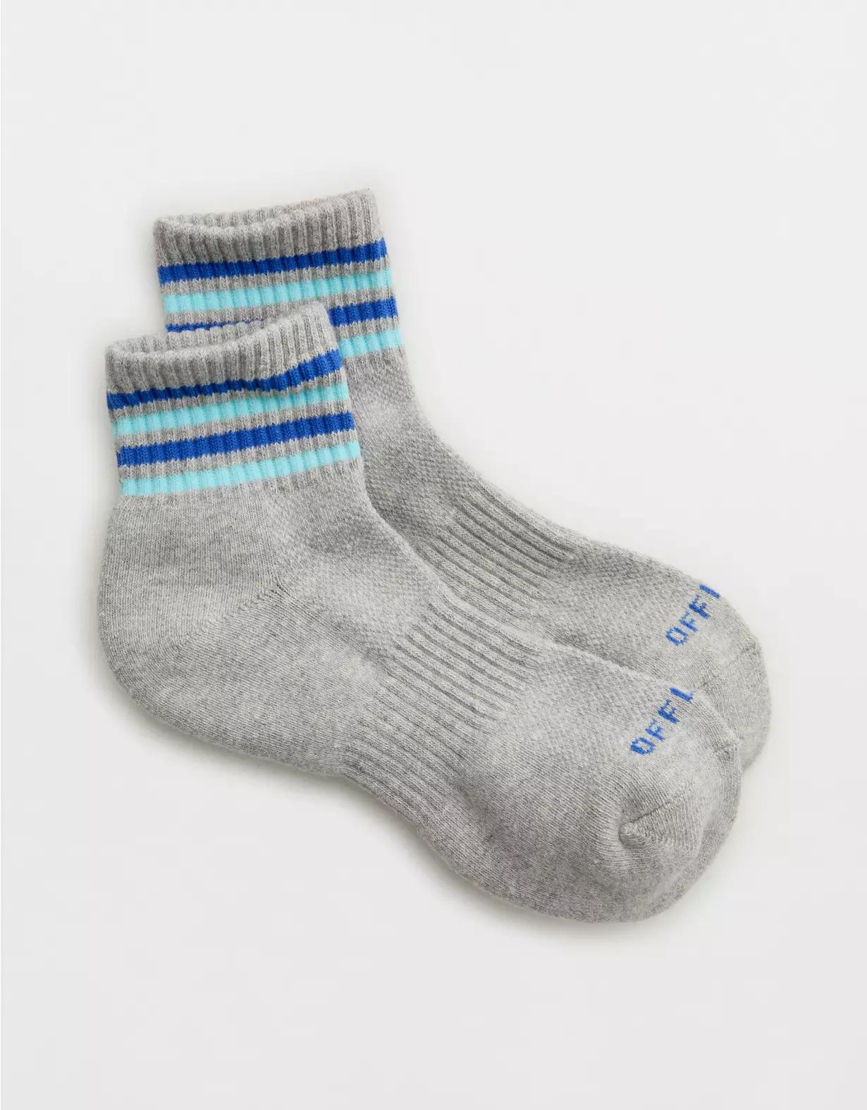 OFFLINE By Aerie Mesh Short Crew Sock Product Image