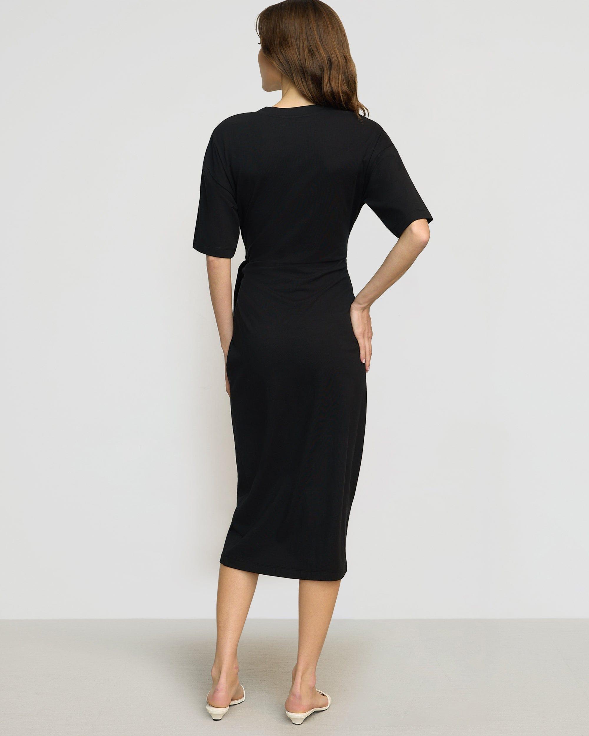 Noa Organic Cotton T-Shirt Wrap Dress Product Image