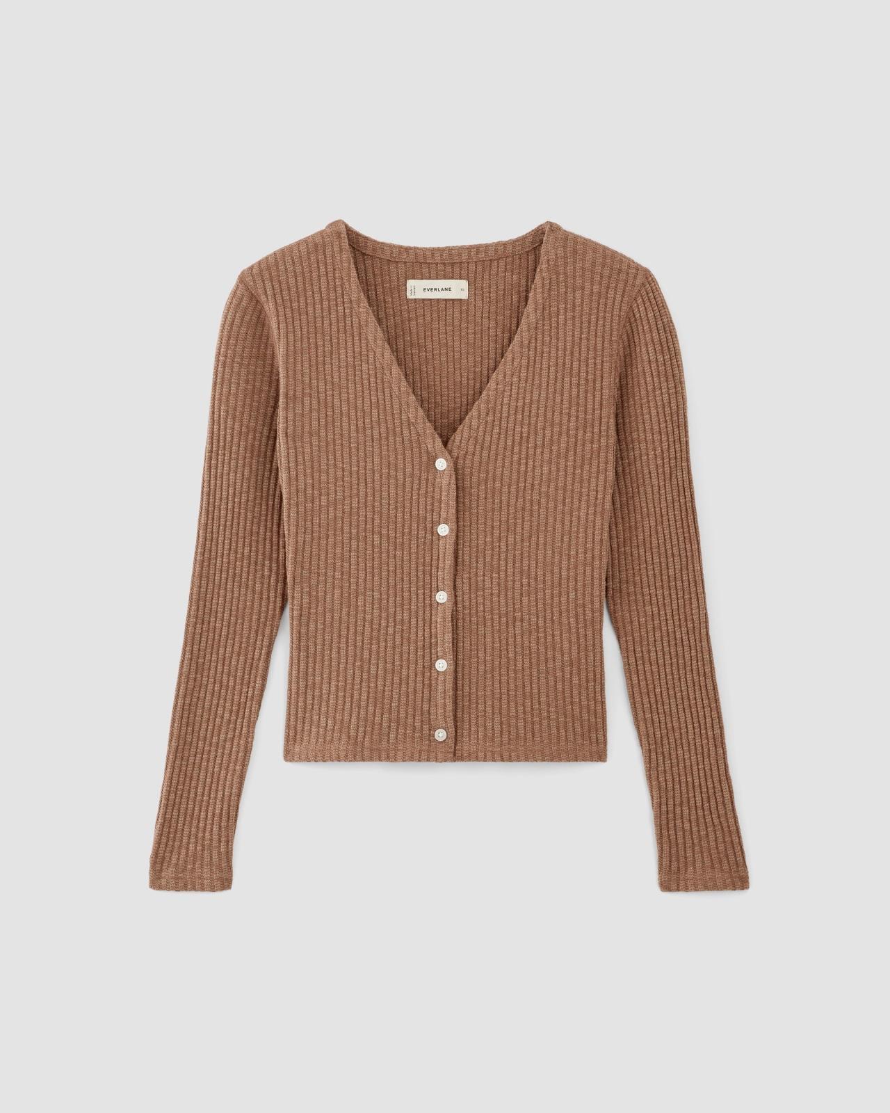 Womens Cozy Rib Cardigan by Everlane Product Image