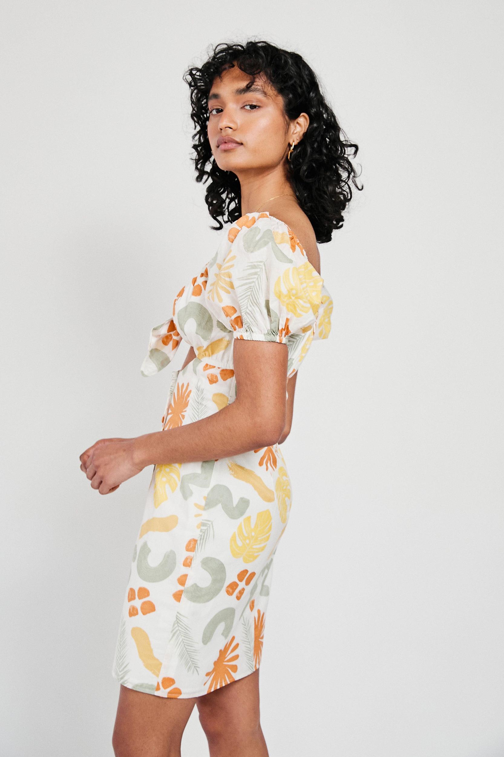 Enga Dress - Desert Leaf Product Image