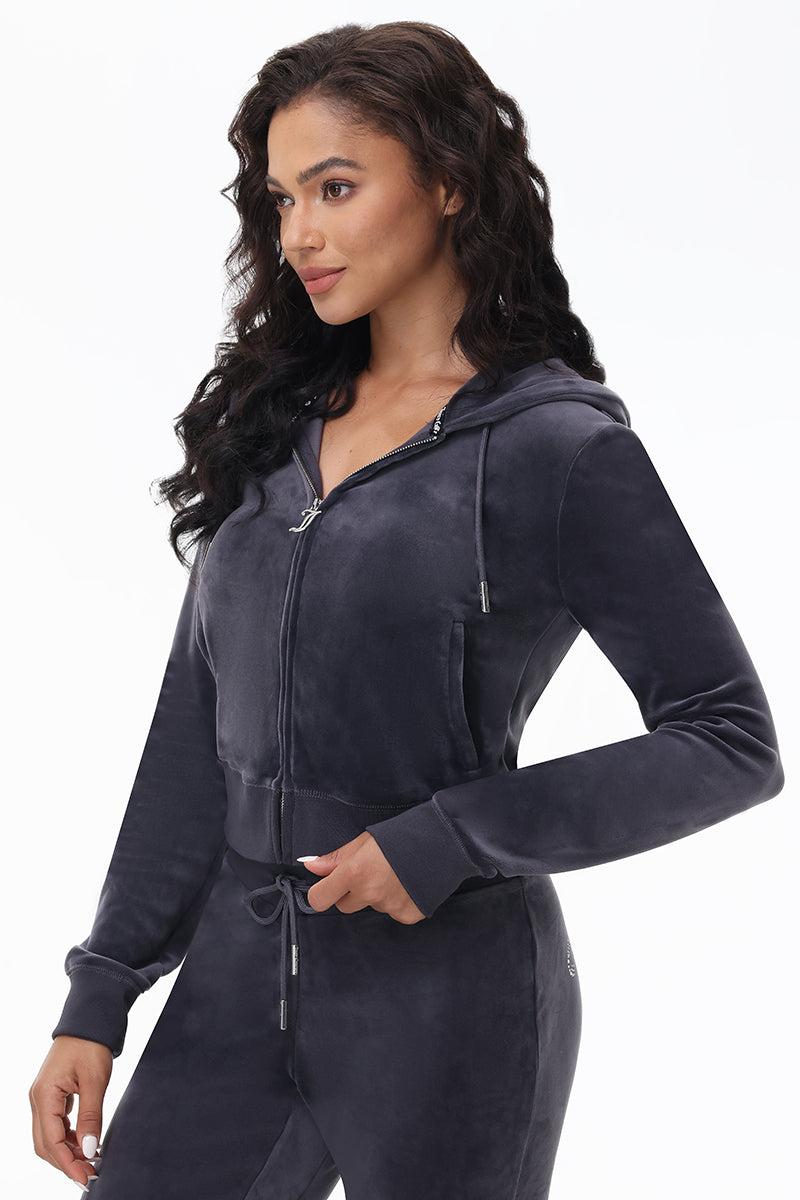 OG Big Bling Velour Hoodie Product Image