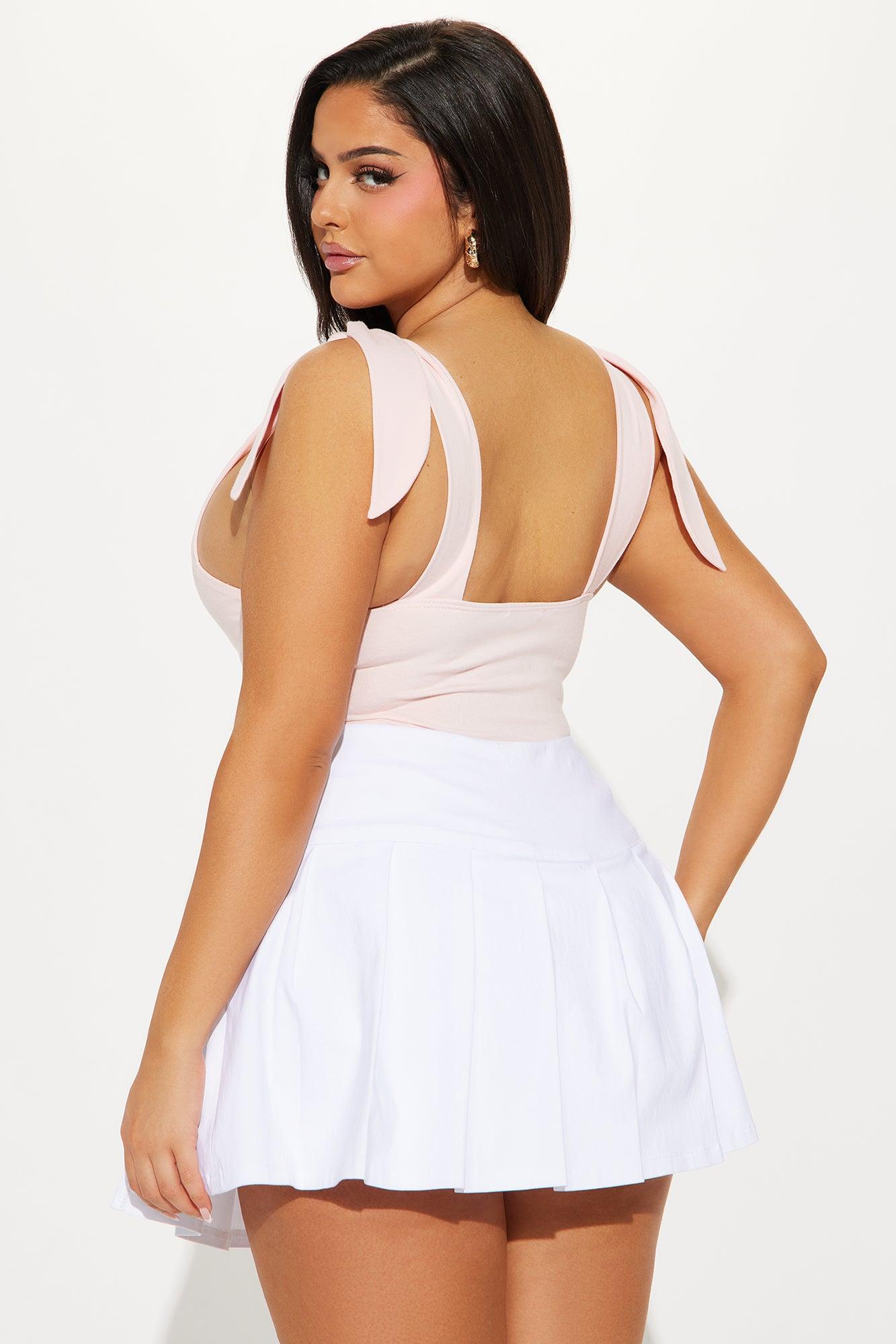 The Sweetest Cherry Pie Bodysuit - Pink Product Image