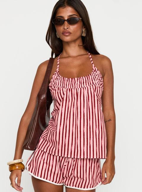 Your Everything Top Pink Stripe Product Image