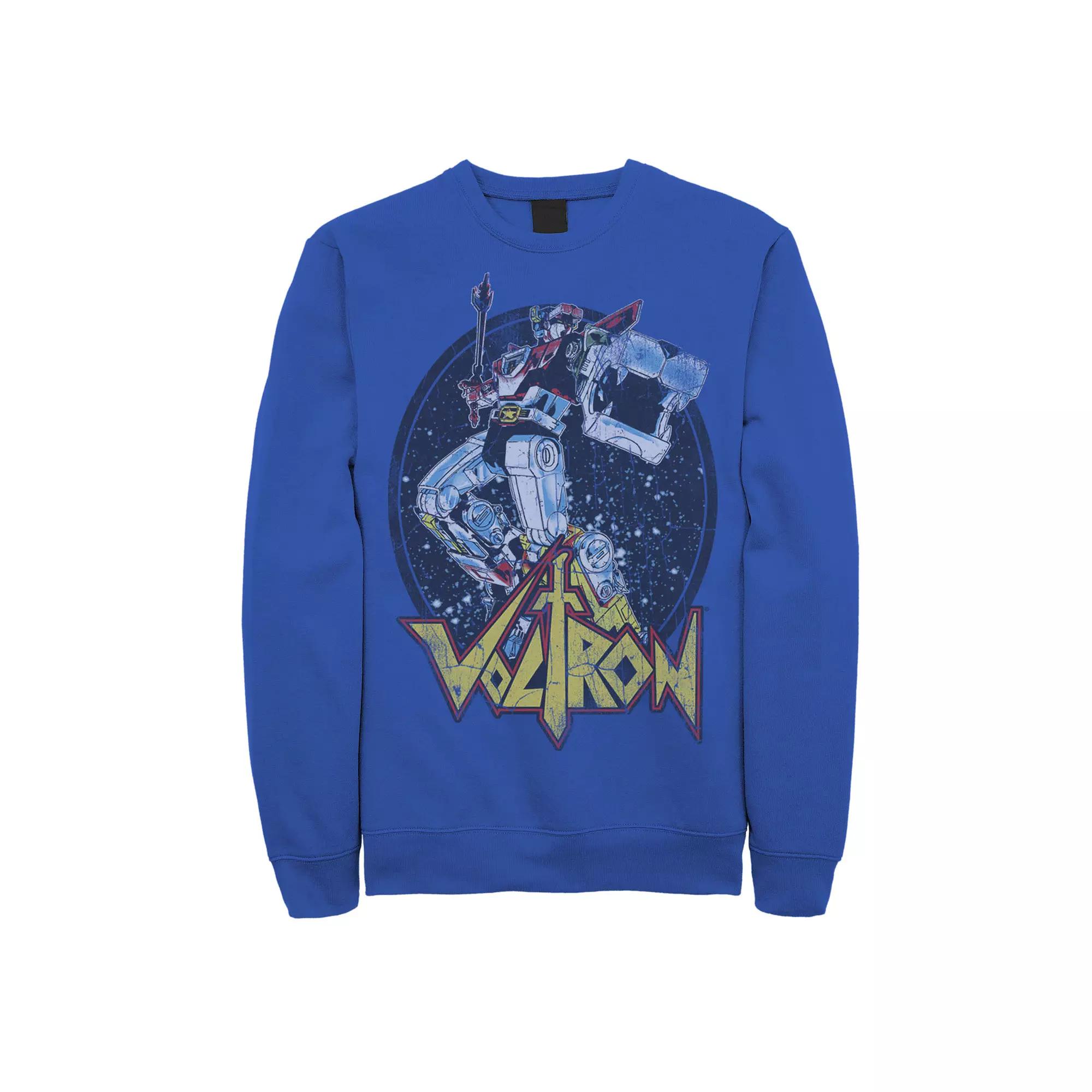 Men's Voltron: Retro Defender Colorful Fight Sword Sweatshirt,  Product Image