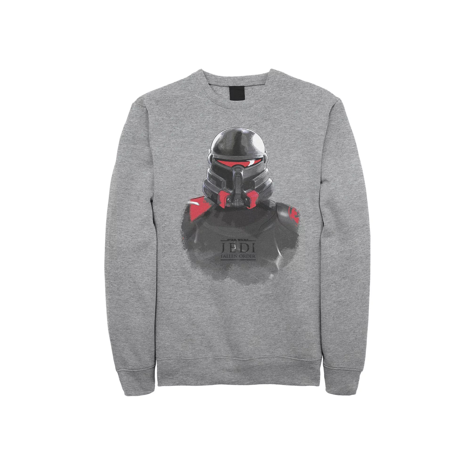 Men's Star Wars Jedi Fallen Order Purge Trooper Sweatshirt, Size: XXL, Athletic Grey Product Image