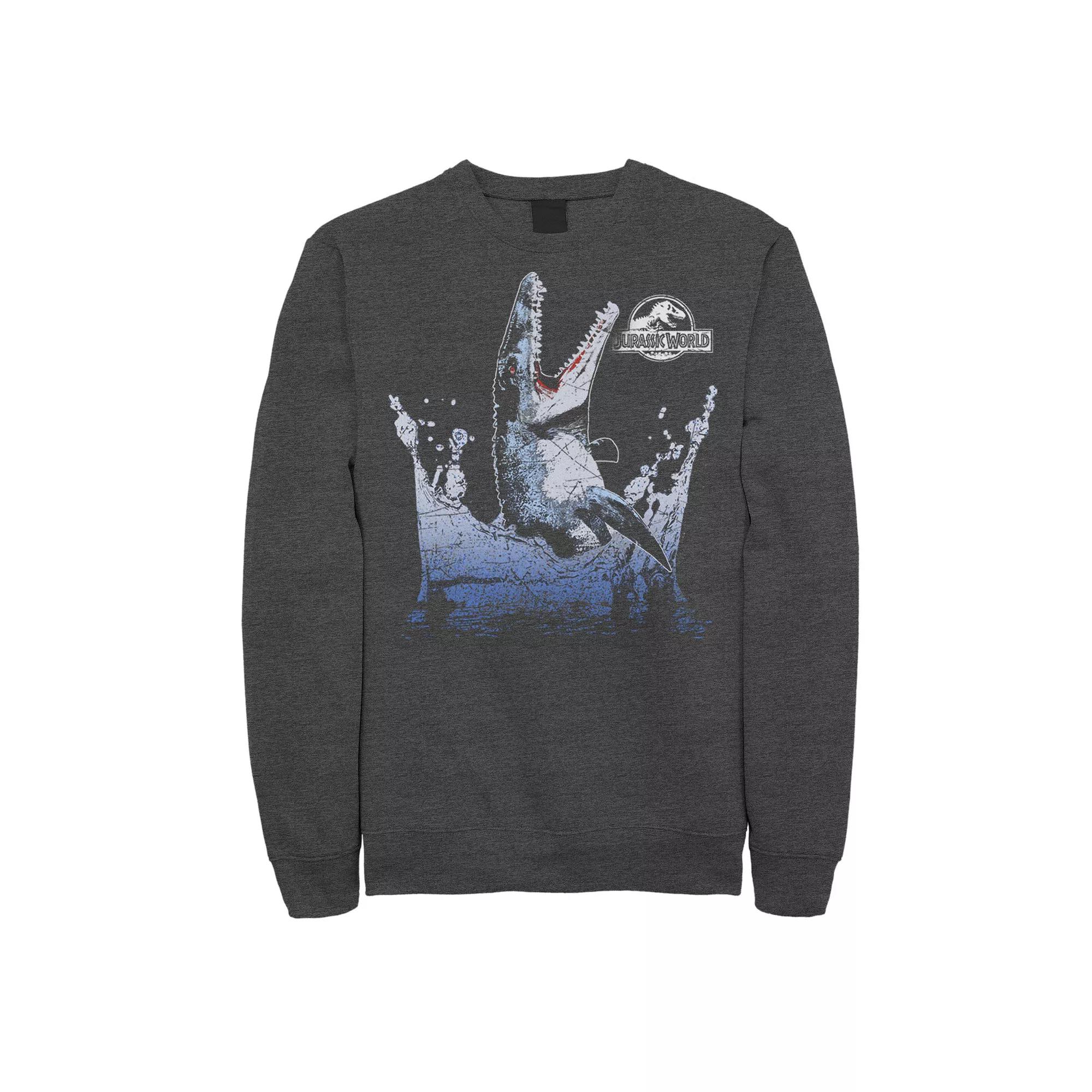 Men's Jurassic World Aquatic Dinosaur Splash Sweatshirt,  Product Image