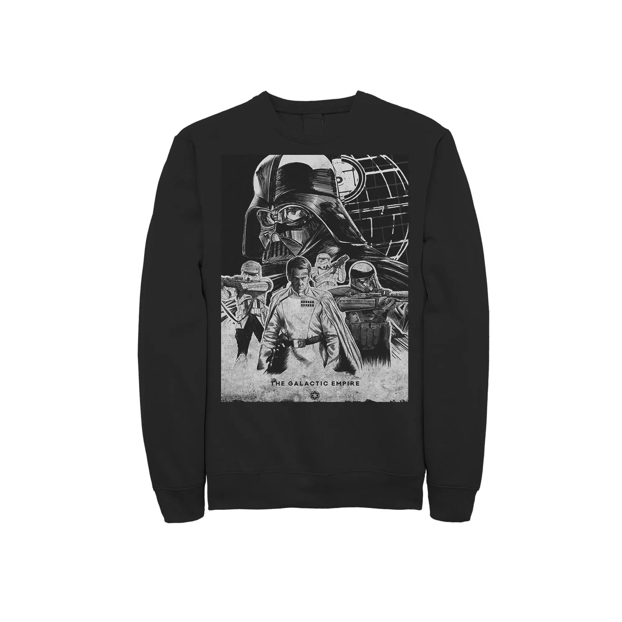 Men's Star Wars Rogue One Empire Military Poster Sweatshirt,  Product Image