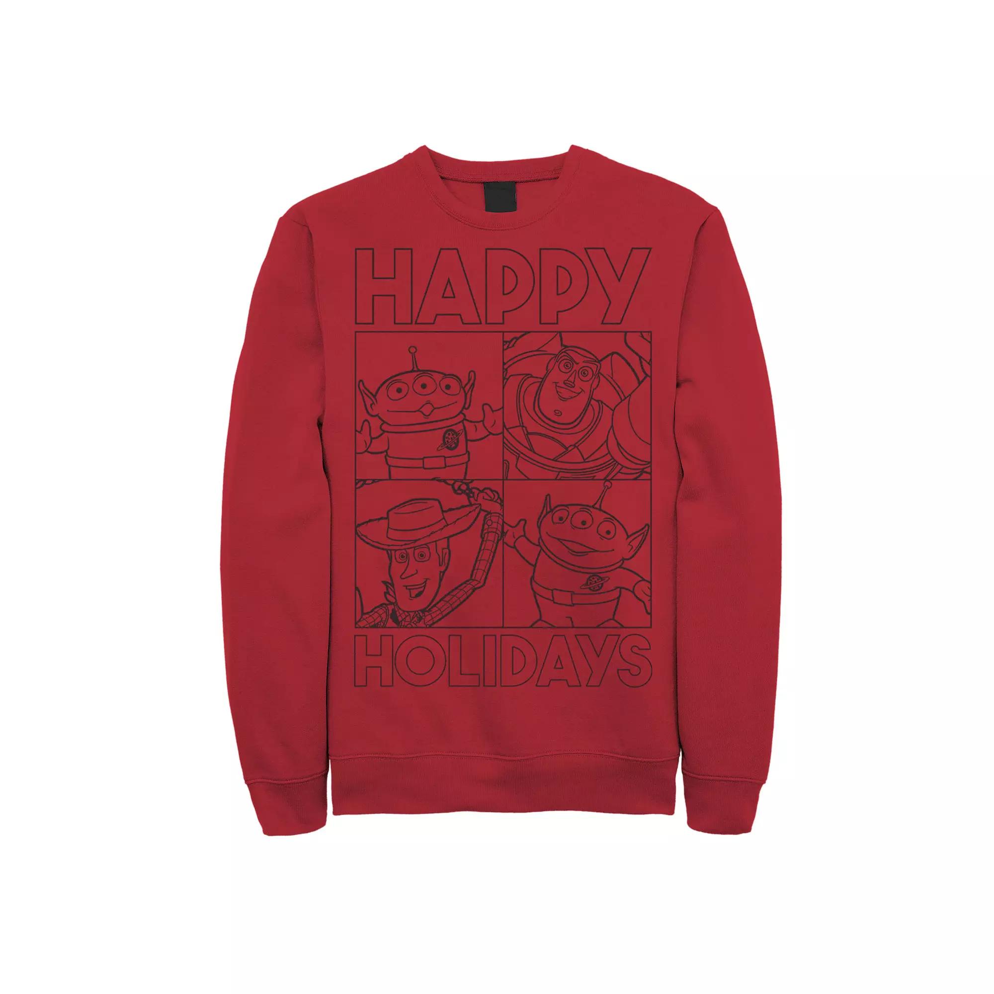 Disney / Pixar's Toy Story Men's "Happy Holidays" Christmas Sweatshirt,  Product Image