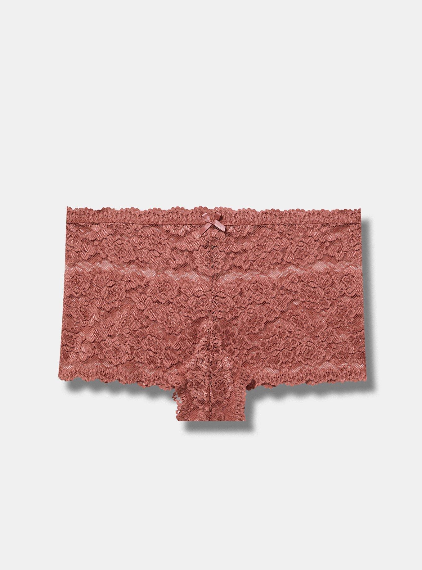 Mid-Rise Simply Lace Cheeky Panty Product Image