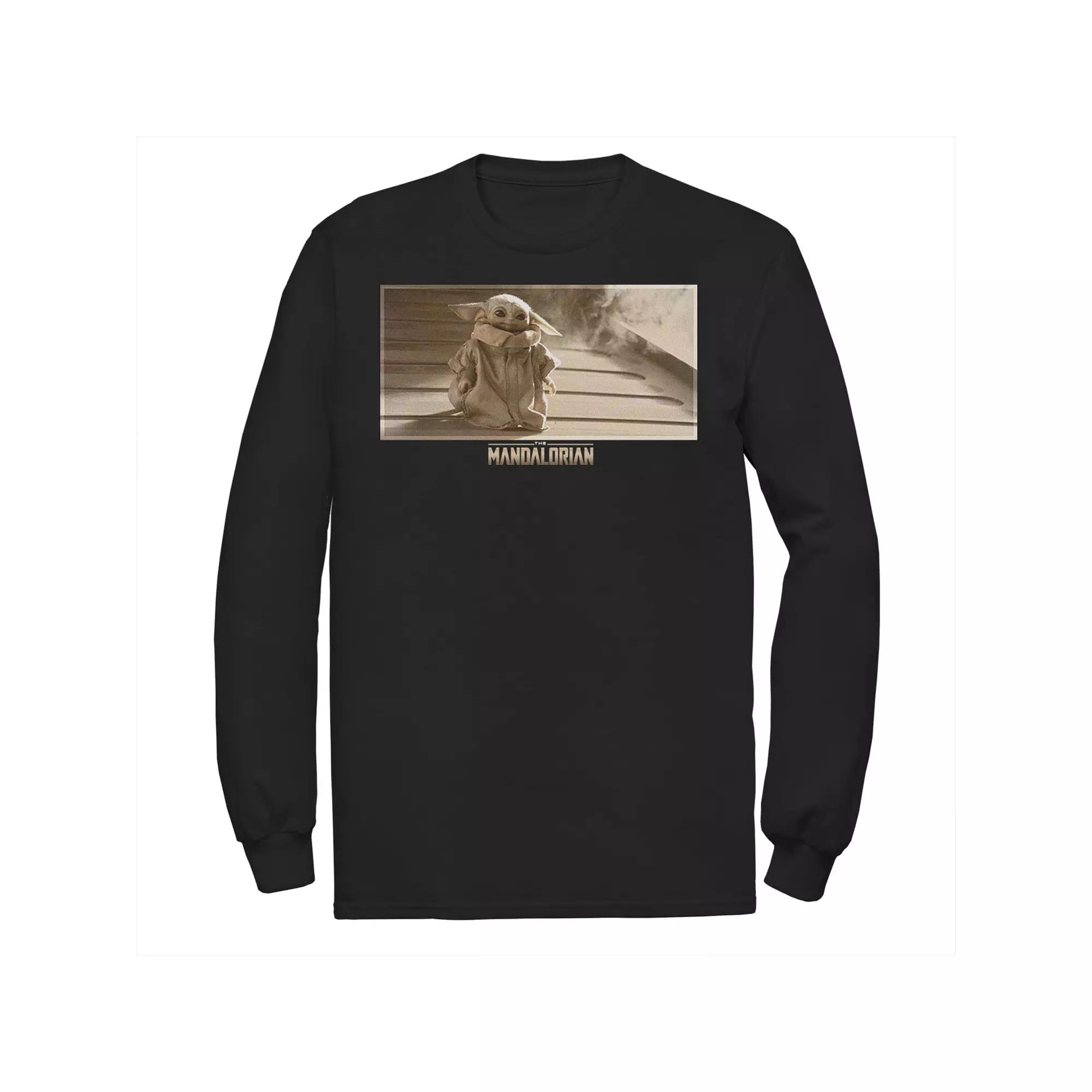 Men's Star Wars The Mandalorian The Child Descending Portrait Tee,  Product Image