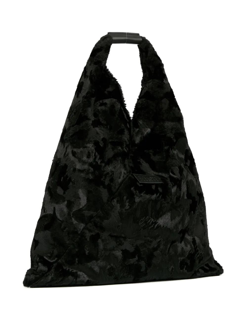 Classic Japanese faux-fur tote bag Product Image