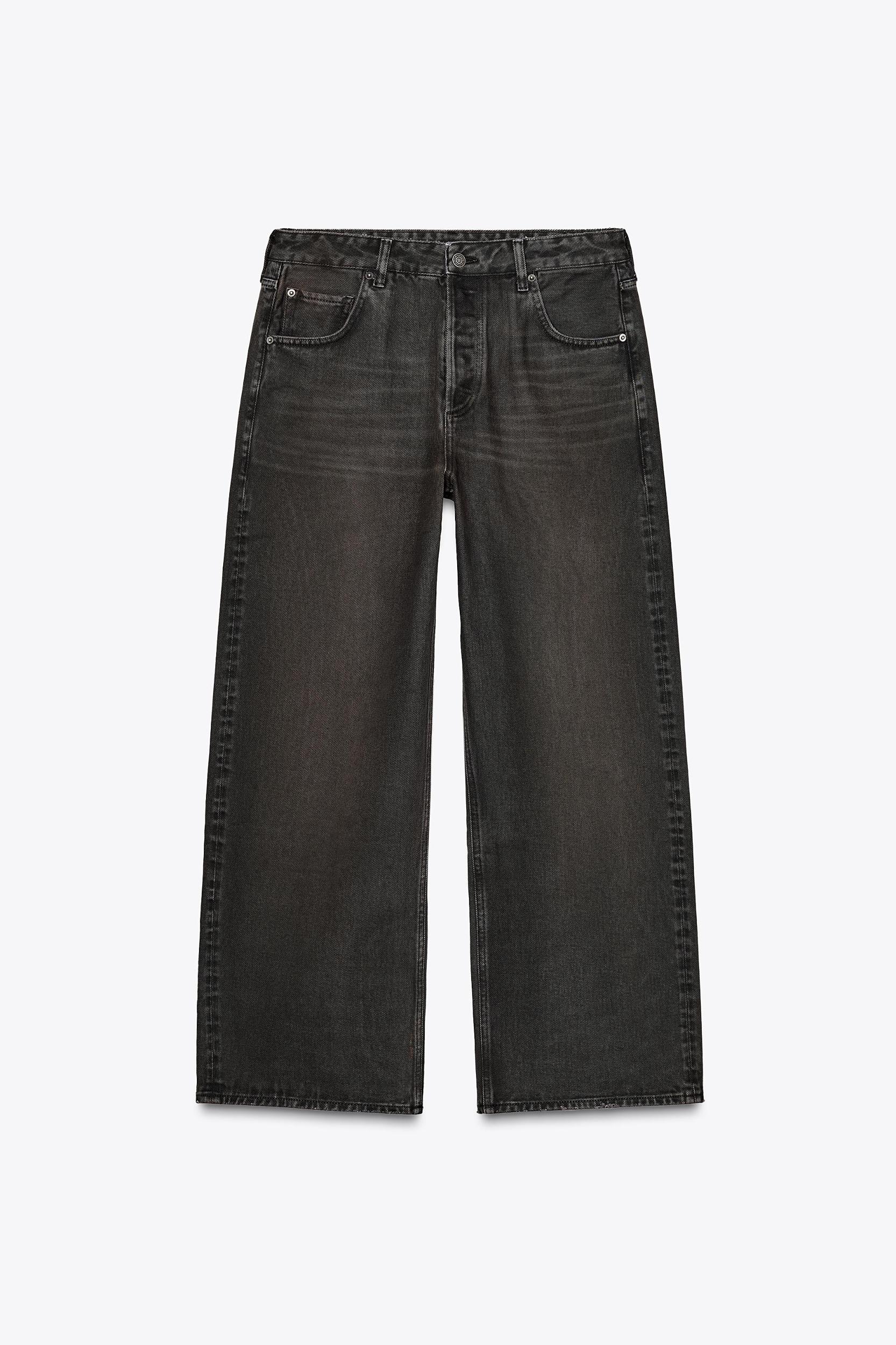 STRAIGHT CUT MID RISE JEANS ZW COLLECTION Product Image