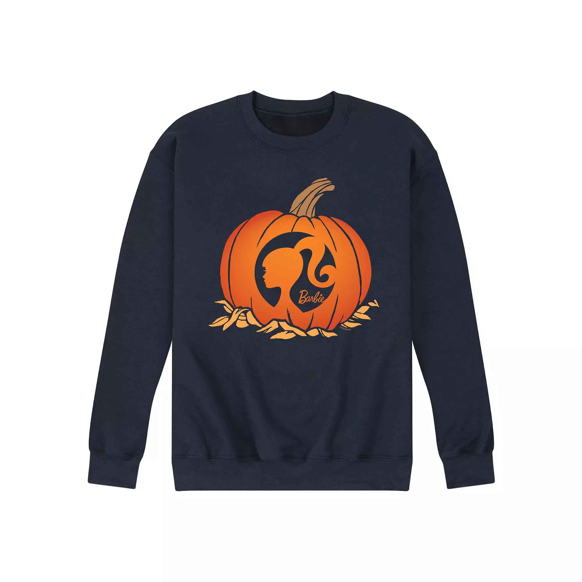 Men's Barbie® Pumpkin Logo Graphic Sweatshirt,  Product Image