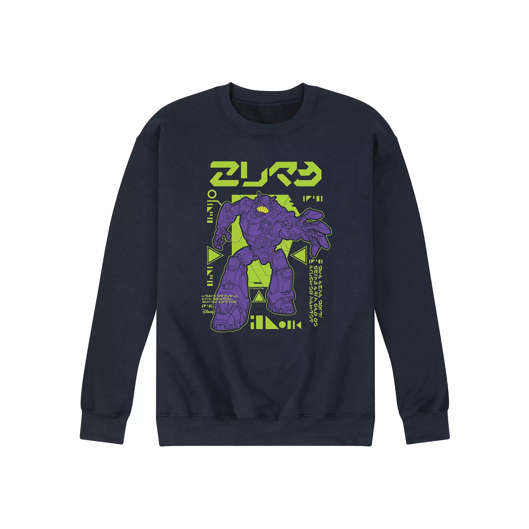 Disney / Pixar's Lightyear Men's Zyrg Scouter Fleece Sweatshirt,  Product Image