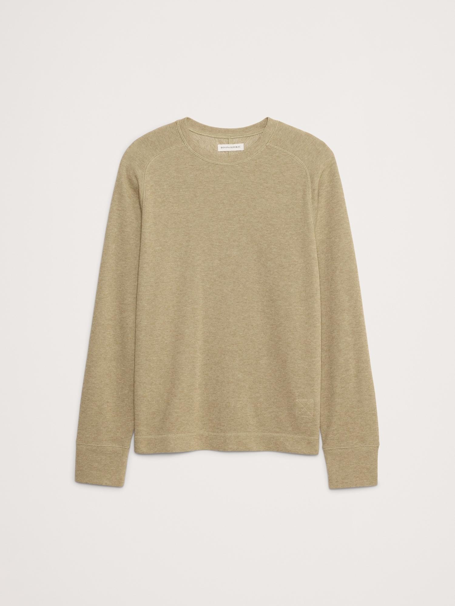 Slub Double-Knit Crew-Neck T-Shirt Product Image