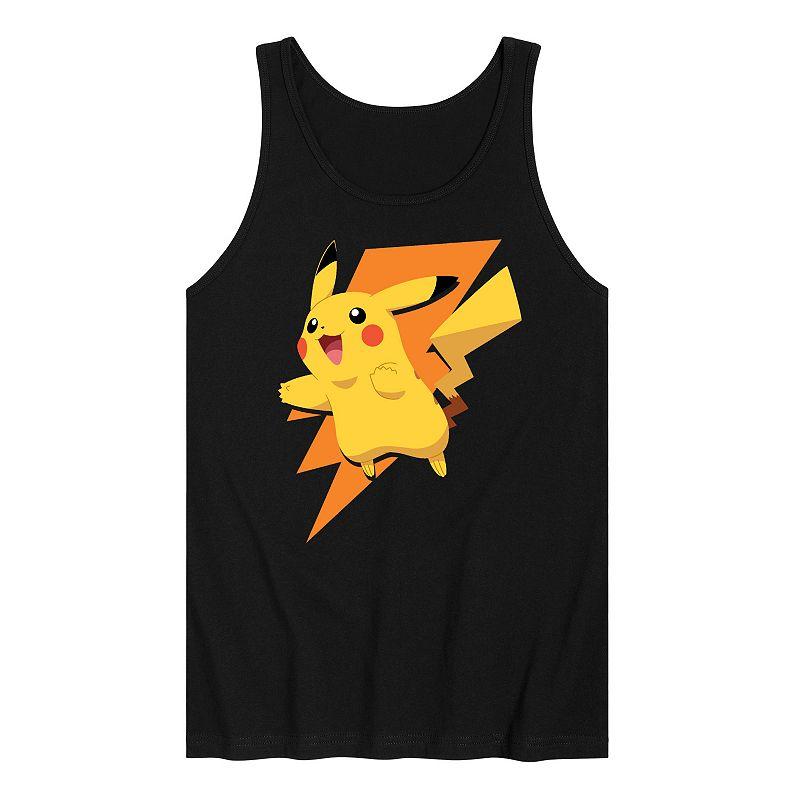 Men's Pokemon Pikachu Bolt Tank Top,  Product Image