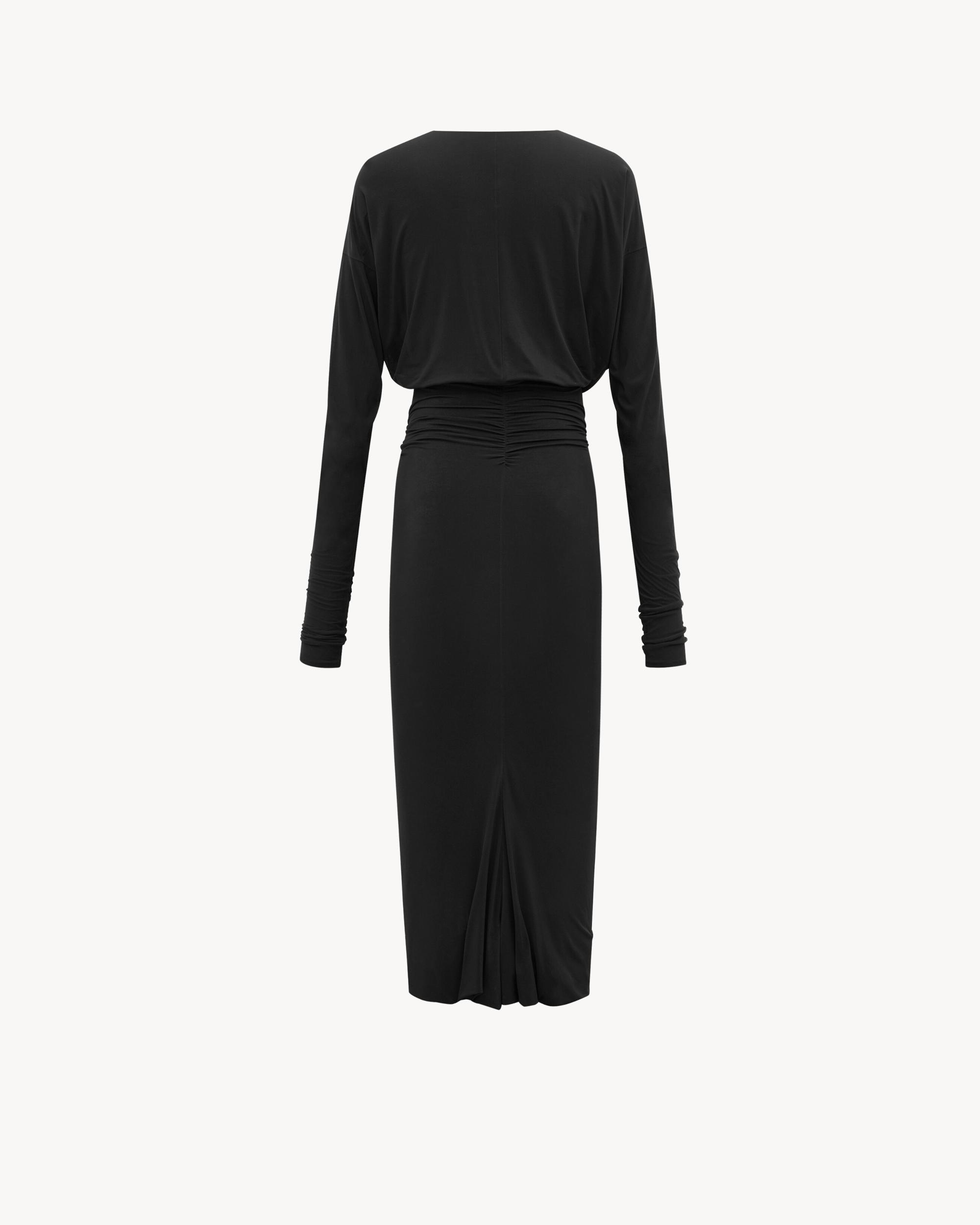 ruched dress in stretch jersey Product Image