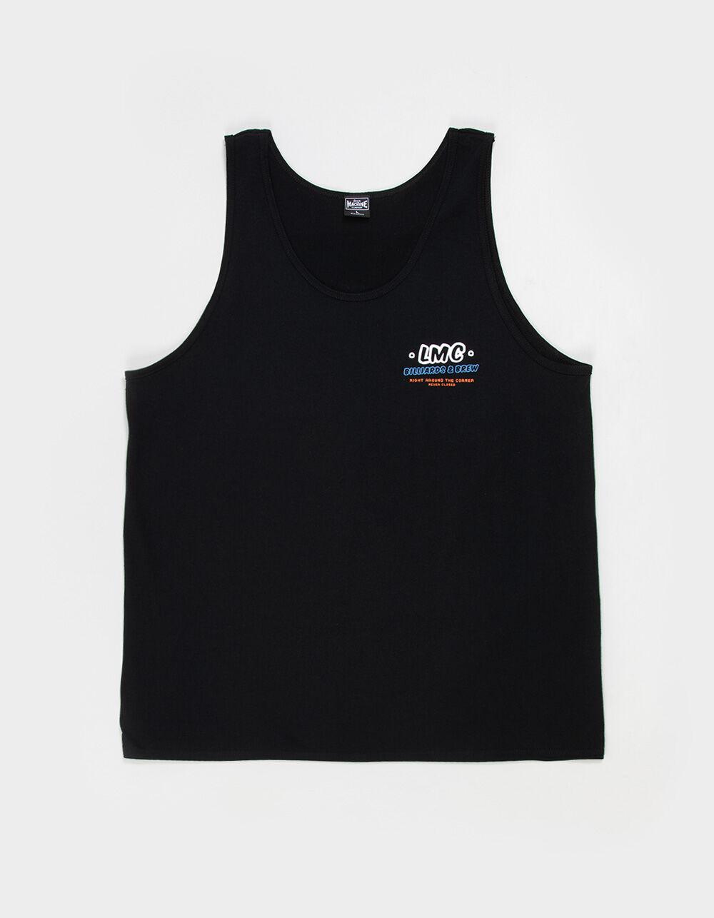 LOSER MACHINE Ringer Club Mens Tank Top - BLACK Product Image