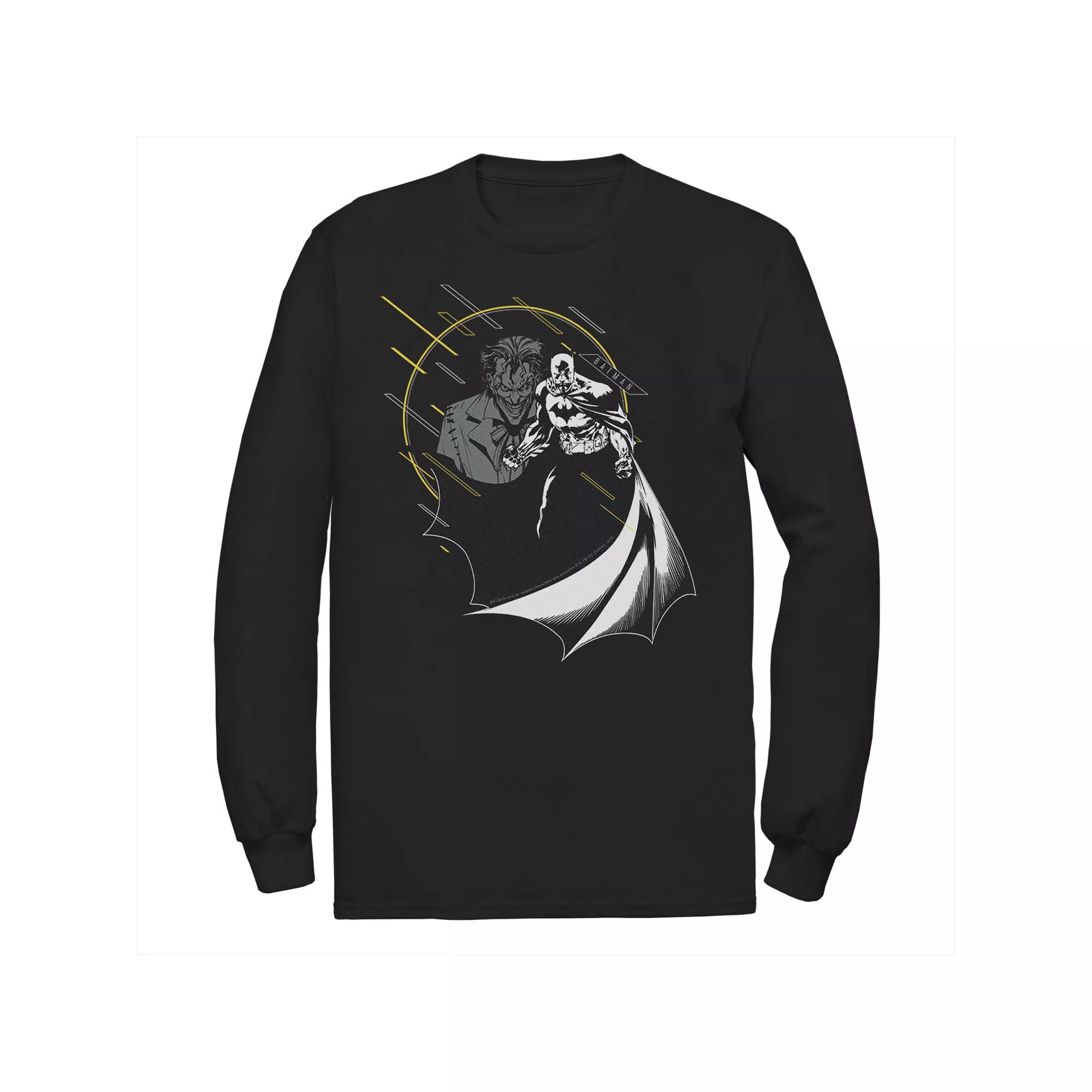 Mens DC Comics Batman And Joker Circle Portrait Tee, Men's,  Product Image