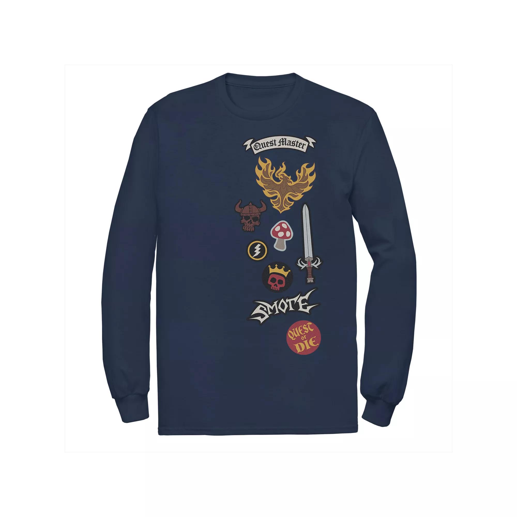 Men's Harry Potter Slytherin Dark Badge Logo Tee,  Product Image